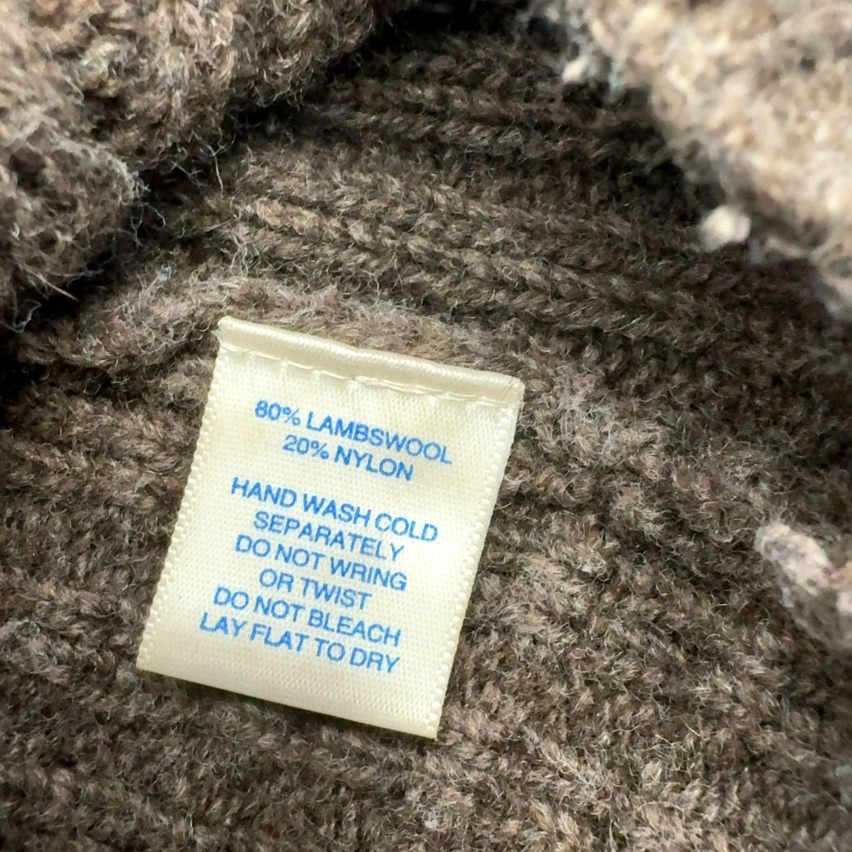 Eastern Mountain Sports Eastern Mountain Sports Sweater Mens L Brown Full Zip Wool Ribbed Knit Gorp Size US L / EU 52-54 / 3 - 6 Thumbnail
