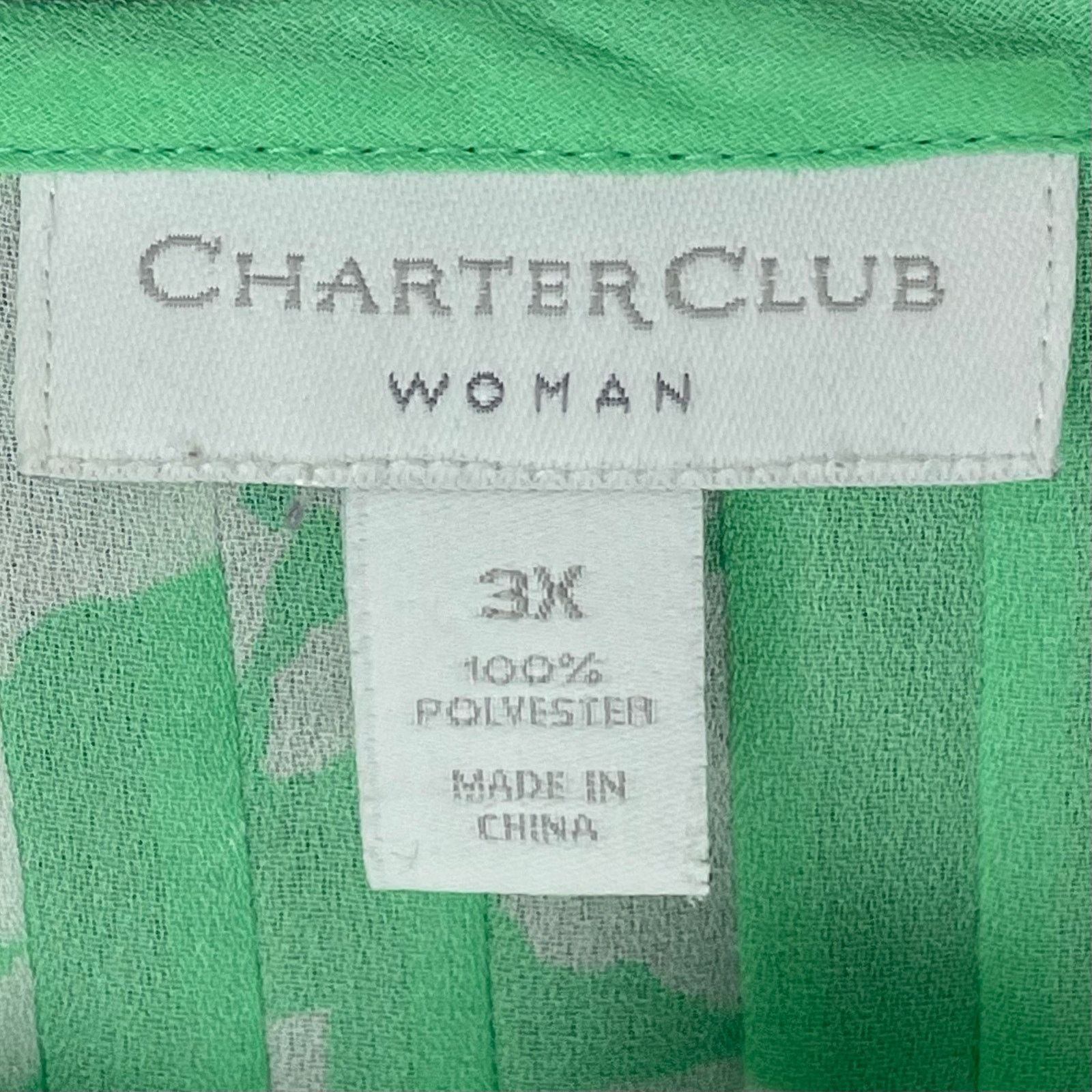 Other Charter Club Long Sleeve Blouse Size 3XL / US 20-22 - 8 Thumbnail