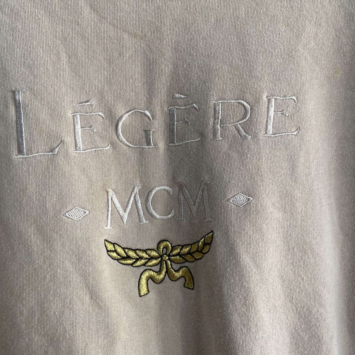 MCM Vintage MCM Legere Embroidered Sweatshirt Size US M / EU 48-50 / 2 - 5 Thumbnail