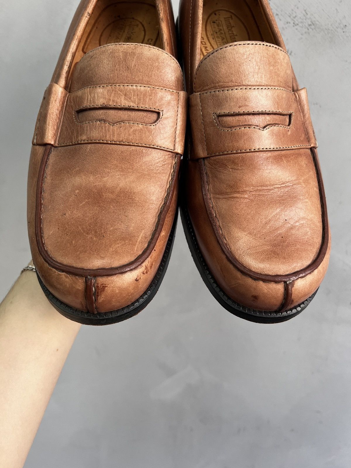 Timberland Timberland classic loafers leather y2k 2000s style Size US 7.5 / EU 40-41 - 3 Thumbnail