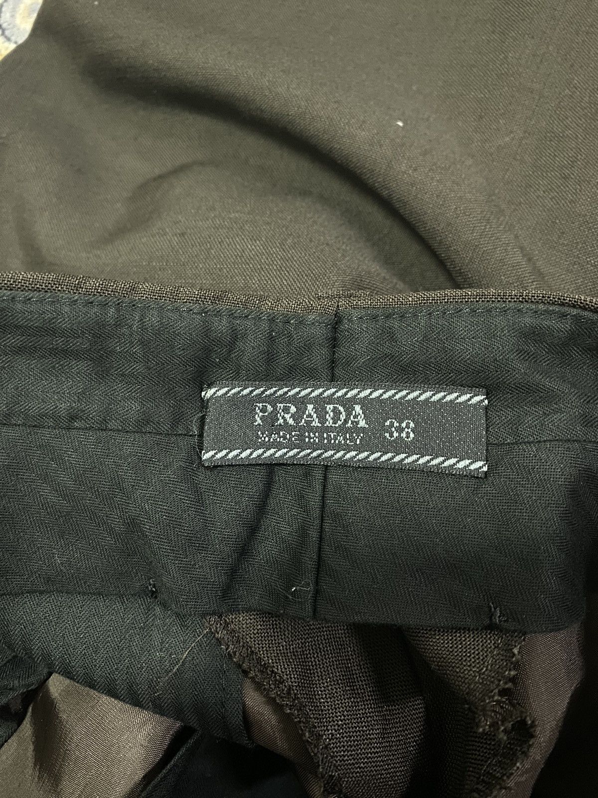 Prada Vintage prada casual pants Size 26" / US 2 / IT 38 - 5 Thumbnail