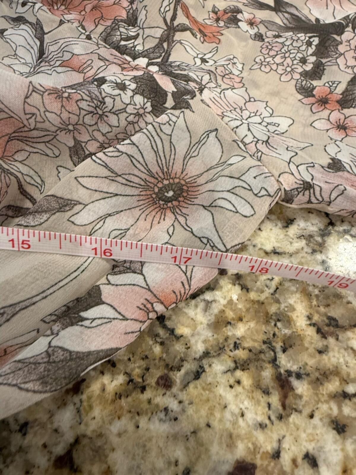 Other Kate and Lily neutral floral tiered maxi dress SZ 10 Size L / US 10 / IT 46 - 12 Thumbnail