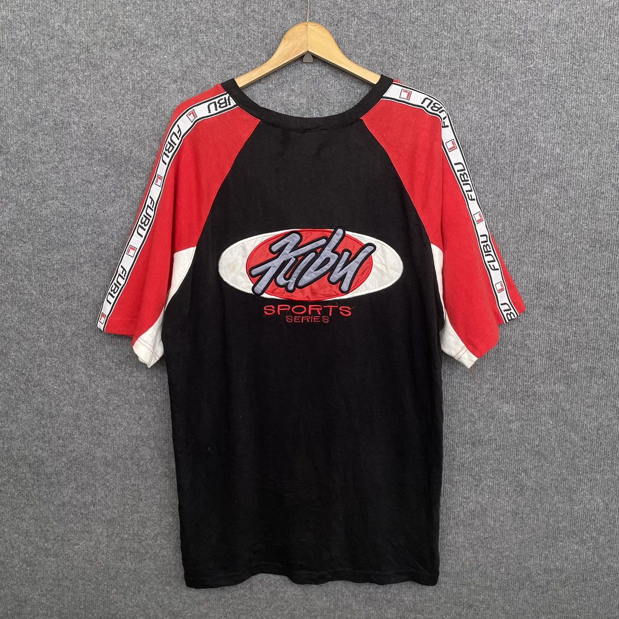 Fubu × Vintage 1990s Fubu Sports Series Hip Hop Rap T Shirt Size US XL / EU 56 / 4 - 1 Thumbnail