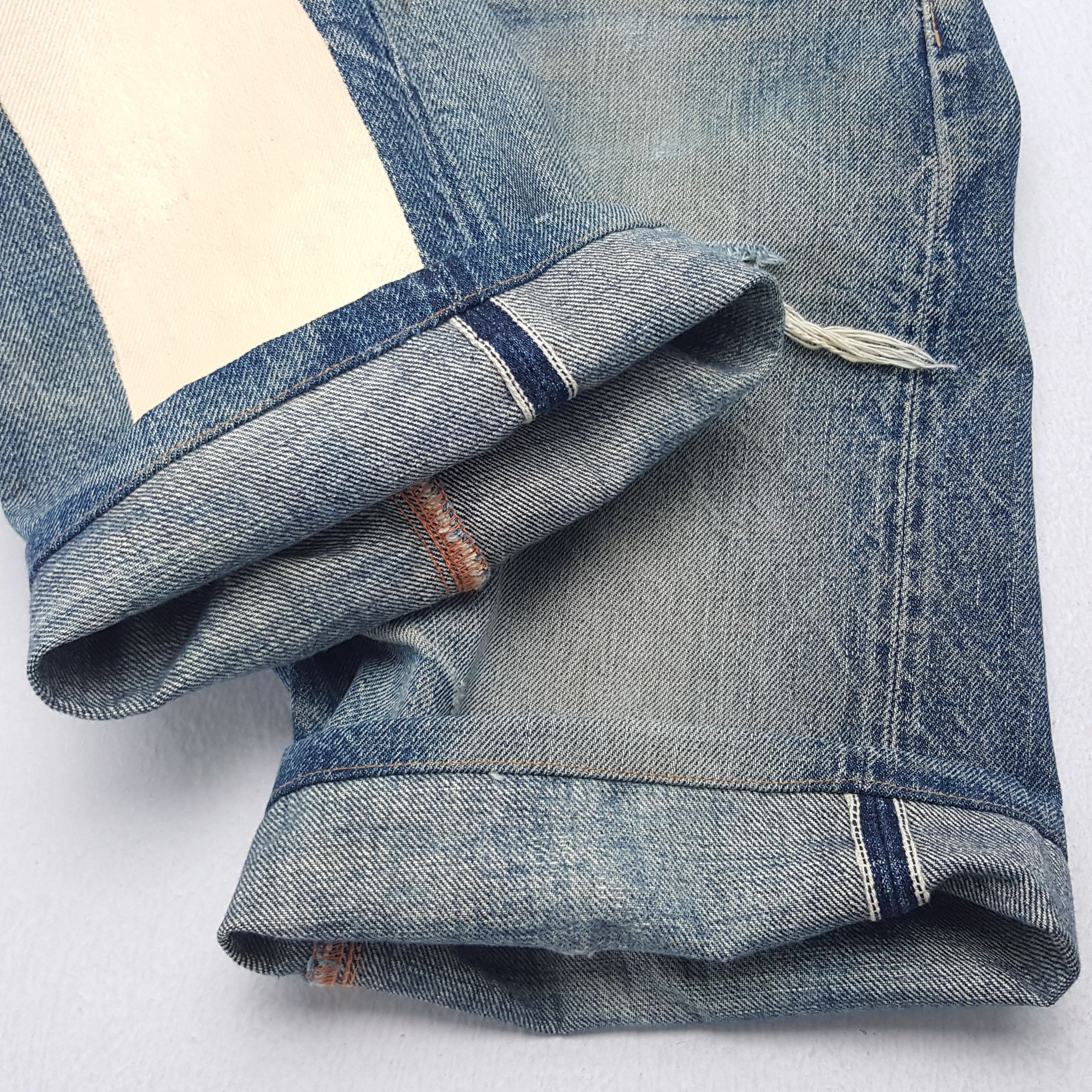 Evisu × Japanese Brand × Vintage Vintage Evisu Japanese Brand Daicock Custom Art Short Jeans Size US 30 / EU 46 - 10 Thumbnail