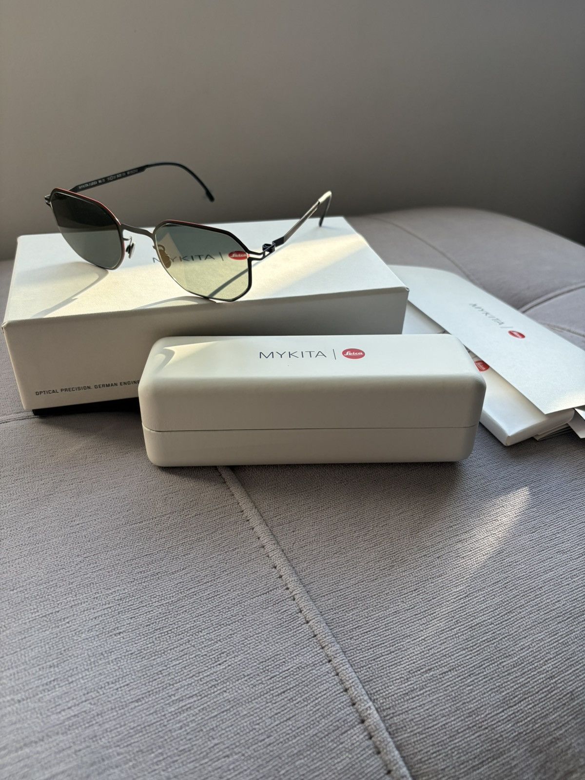 Mykita MYKITA x Leica ML15 Red Edge Polarized Zeiss Lens Sunglasses Size ONE SIZE - 2 Thumbnail