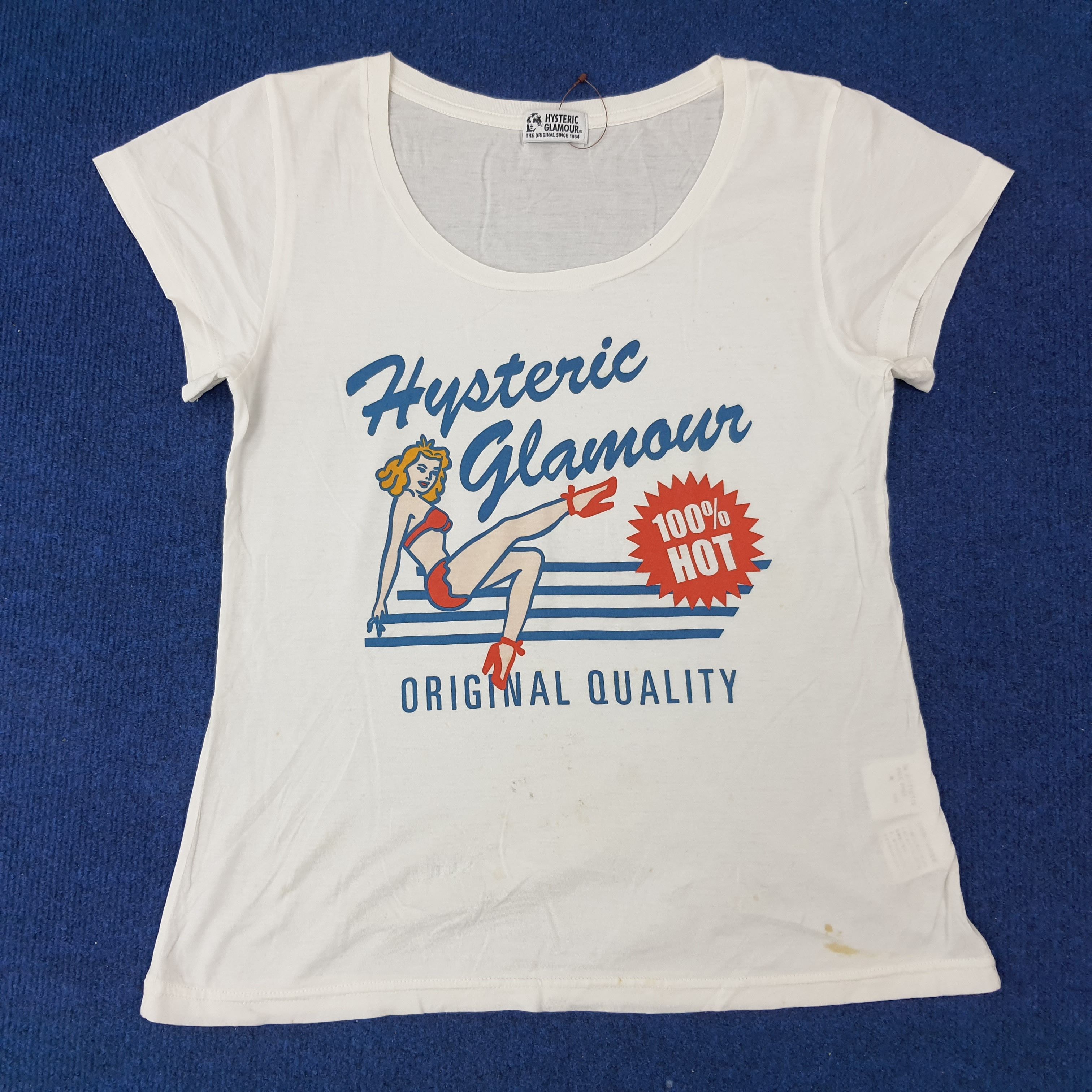 Hysteric Glamour × Japanese Brand × Vintage Vintage Hysteric Glamour Julie's Biscuit Parody Tee C219N2 Size XS / US 0-2 / IT 36-38 - 1 Thumbnail