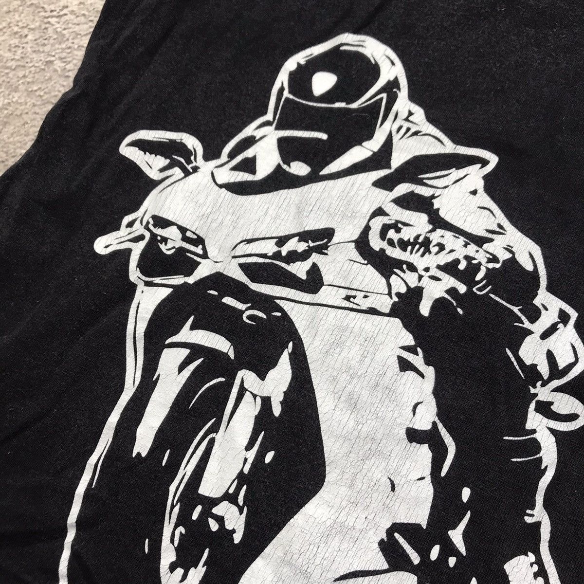 Vintage Vintage 90s Y2K Graphic Tank Top Motorcycle Art Skate Slim L Size US L / EU 52-54 / 3 - 5 Thumbnail