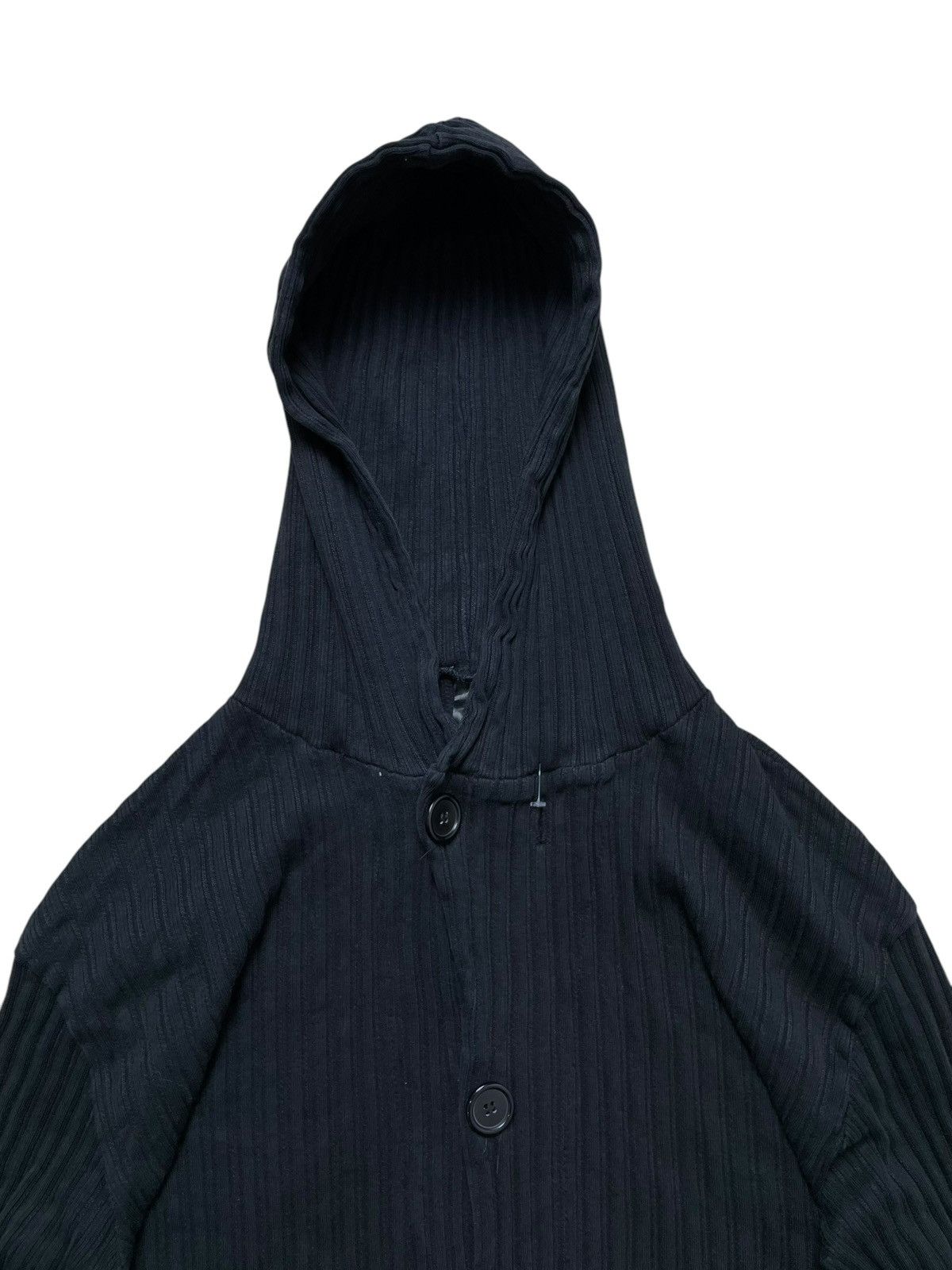 Japanese Brand 2000s Japanese Brand - Vkei Style Knitted Button Hoodie Size US M / EU 48-50 / 2 - 4 Thumbnail
