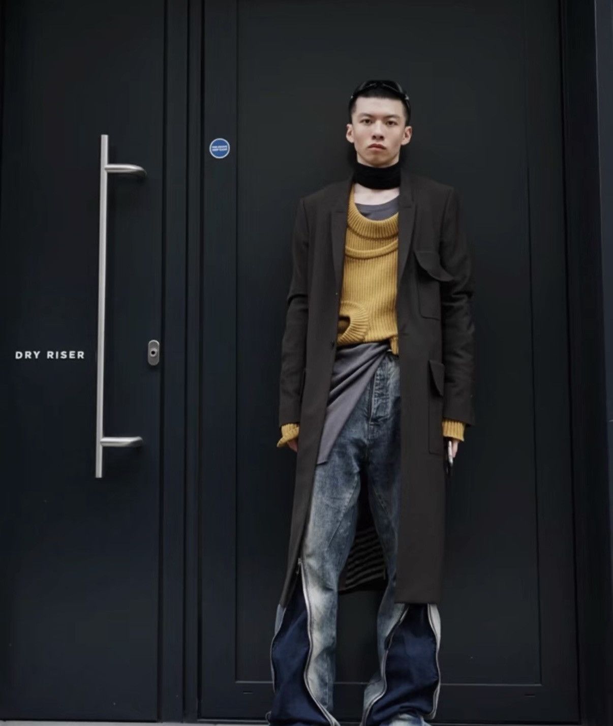 Rick Owens Rick Owens Drkshdw banana gradient zip denim jeans Size US 32 / EU 48 - 3 Thumbnail