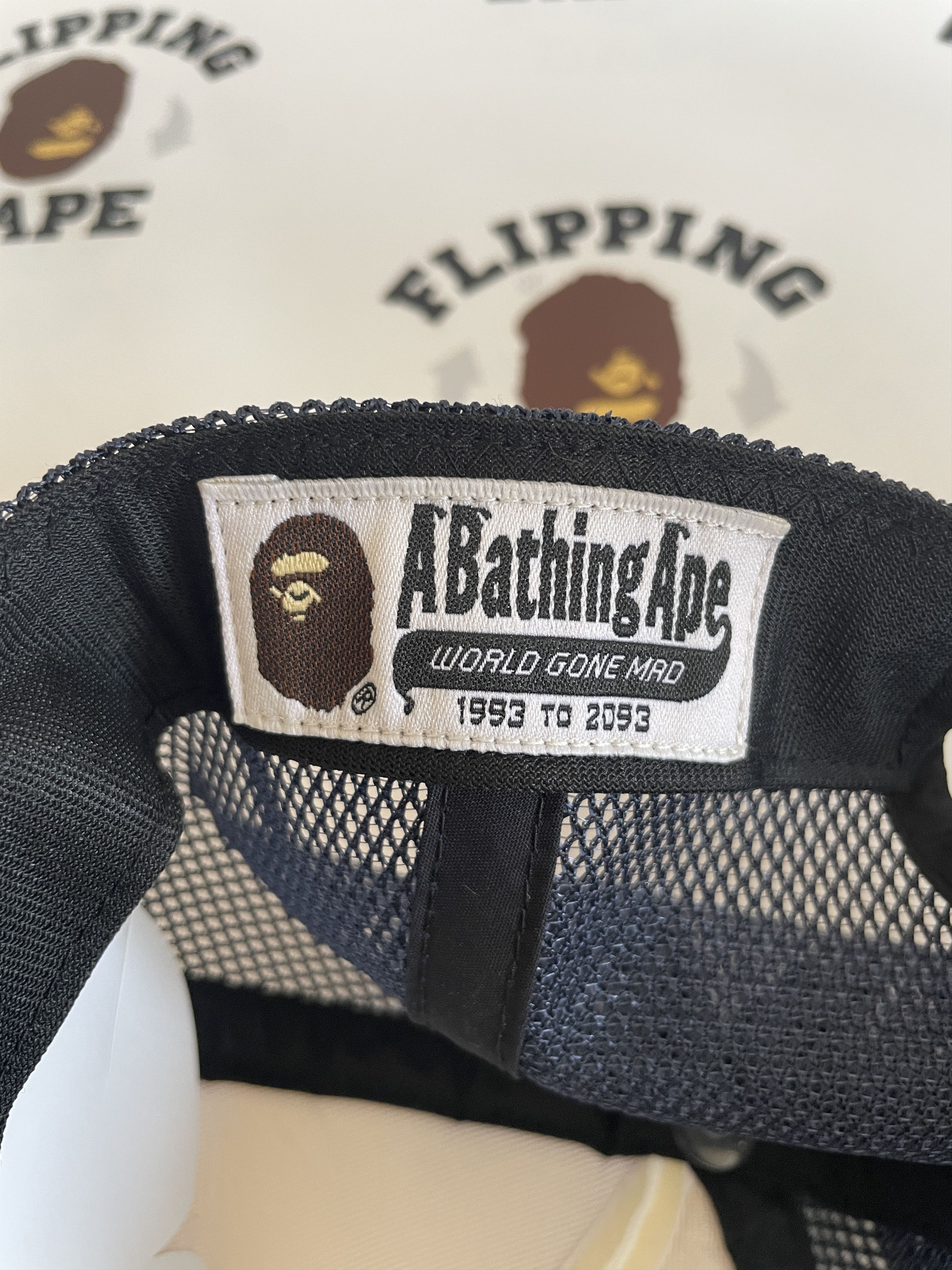 Bape BAPE X JJJJOUND COLLEGE MESH CAP Size ONE SIZE - 9 Thumbnail