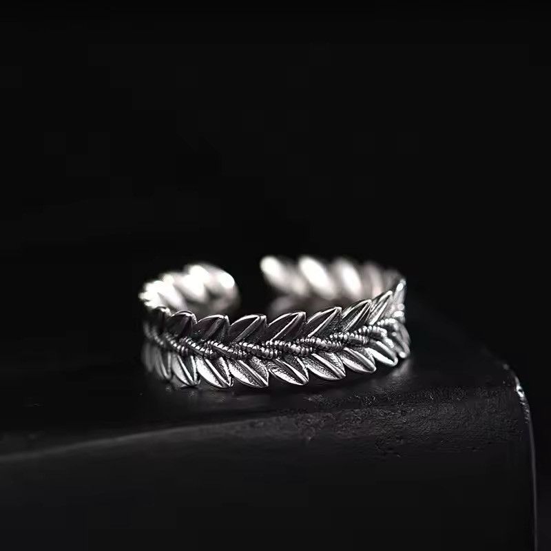 Jewelry × Vintage Silver Wheat Resizeable Ring Size ONE SIZE - 3 Thumbnail