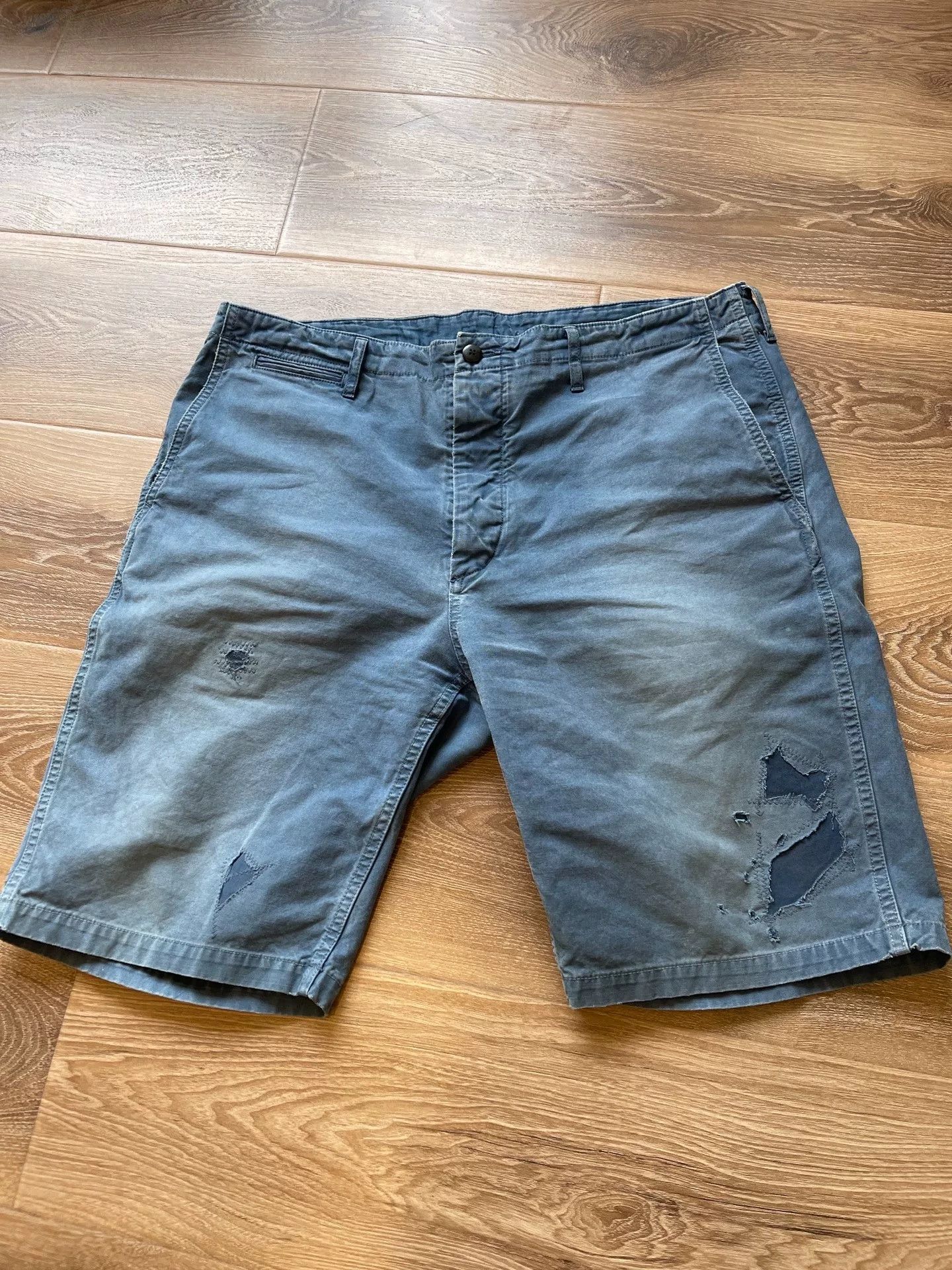 Visvim VISVIM ICT CHINO SHORTS DMGD Size US 26 / EU 42 - 1 Thumbnail