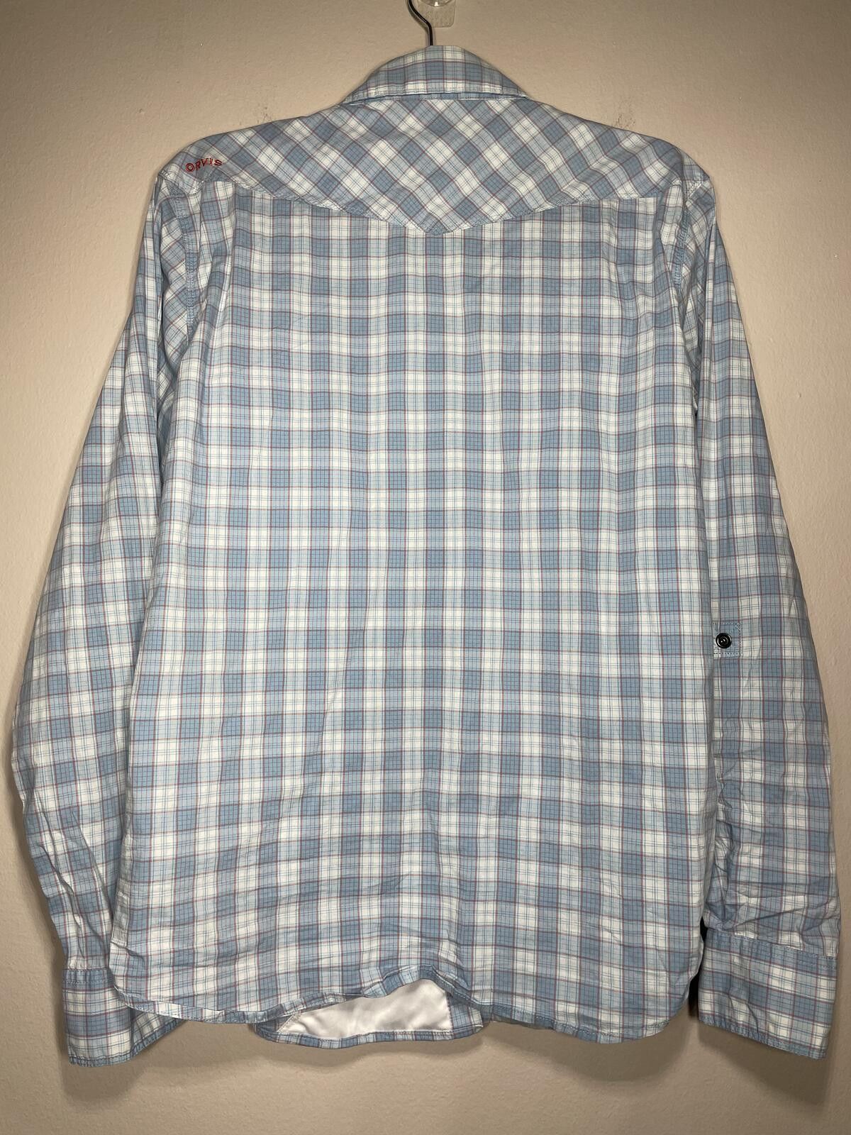 Orvis Orvis Blue Plaid Pearl Snap Western Shirt Coastal Gorpcore M Size M / US 6-8 / IT 42-44 - 6 Thumbnail