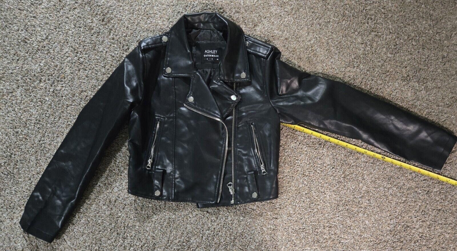 Designer Ashley By 26 International Outwear Faux Leather Crop coat S Size S / US 4 / IT 40 - 1 Thumbnail