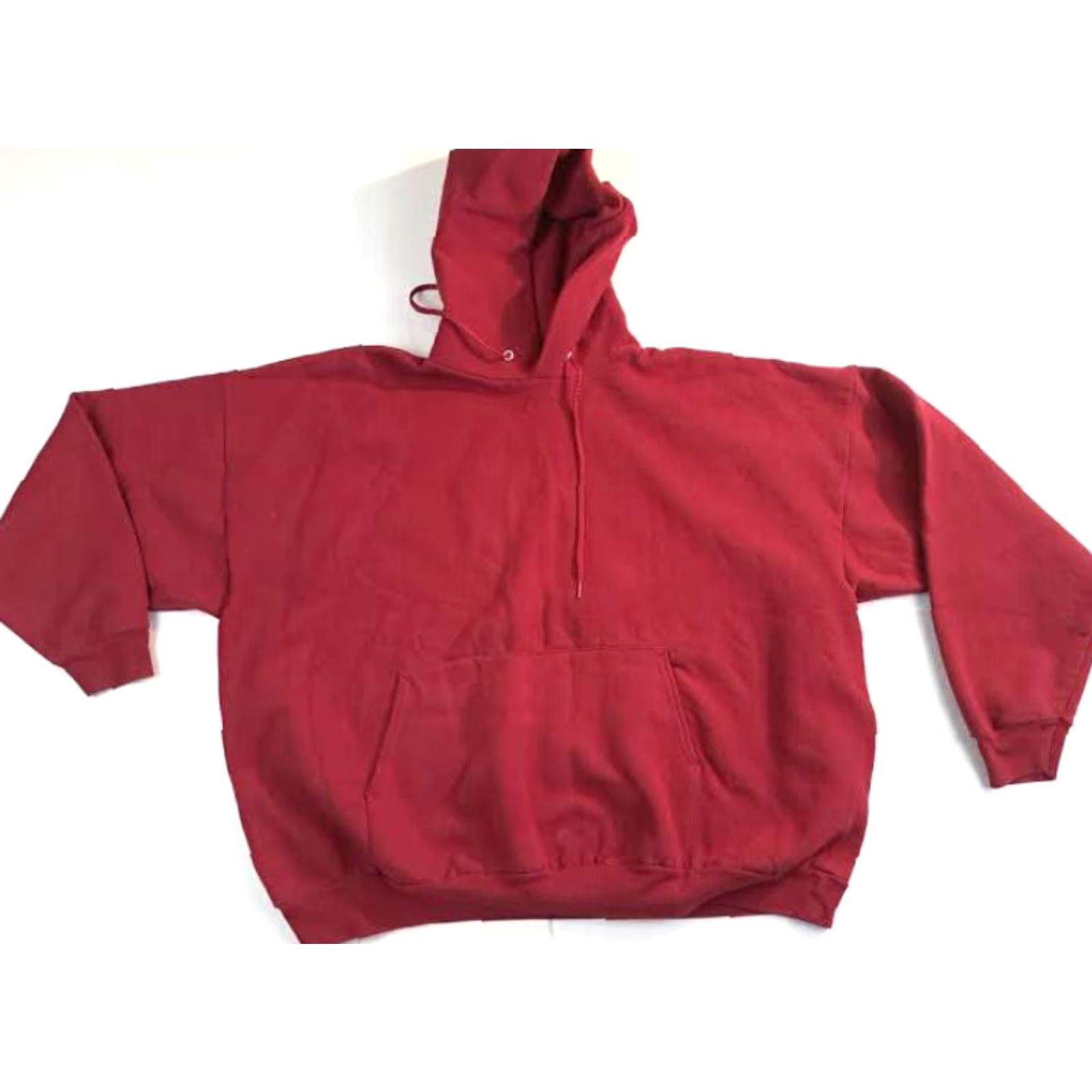 Hanes Hanes Sweatshirt Hooded 3XL Men Burgundy Red Camping Pullover Sweatshirt Size US XXL / EU 58 / 5 - 3 Thumbnail