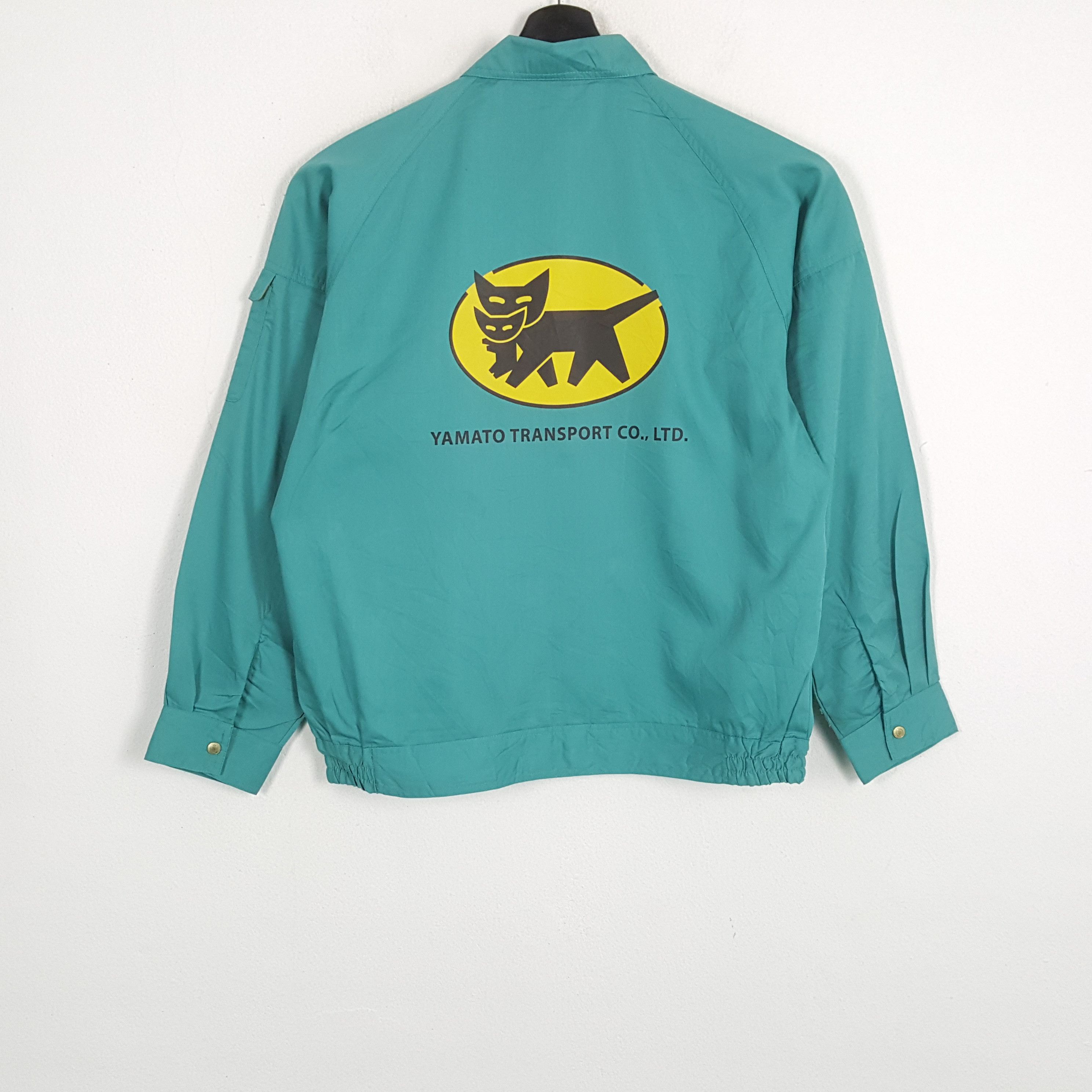 Japanese Brand × Vintage YAMATO TRANSPORT Japanese Workwear Custom Art Jacket Size US L / EU 52-54 / 3 - 1 Thumbnail