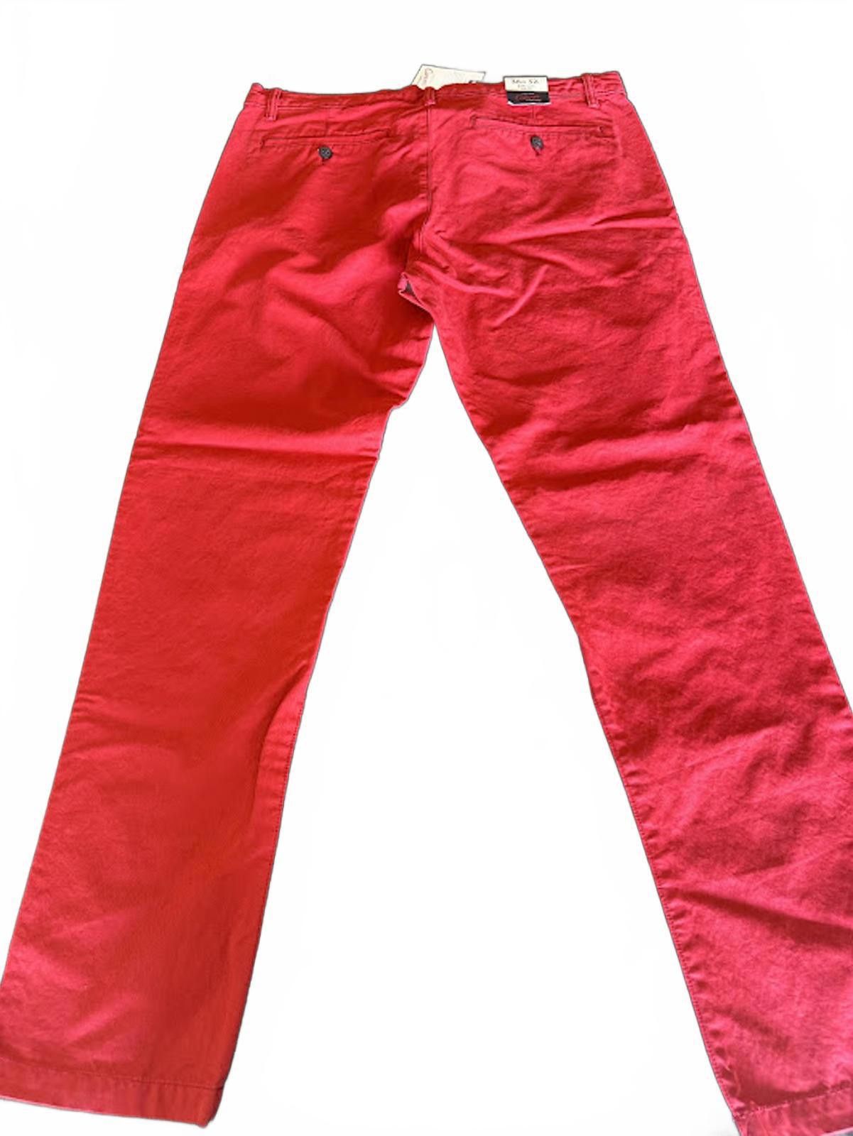 Lands' End Lands’ End Canvas 608 Slim Red Pants 36x32 NWT Size US 36 / EU 52 - 2 Thumbnail