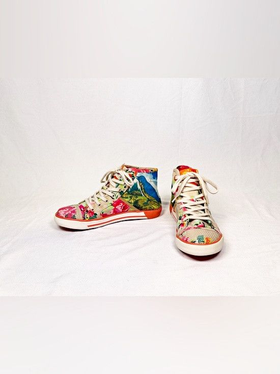 Other Tigerbear Republik Spin Bottle Birdbrain High Top Sneakers Size US 7.5 / IT 37.5 - 2 Thumbnail