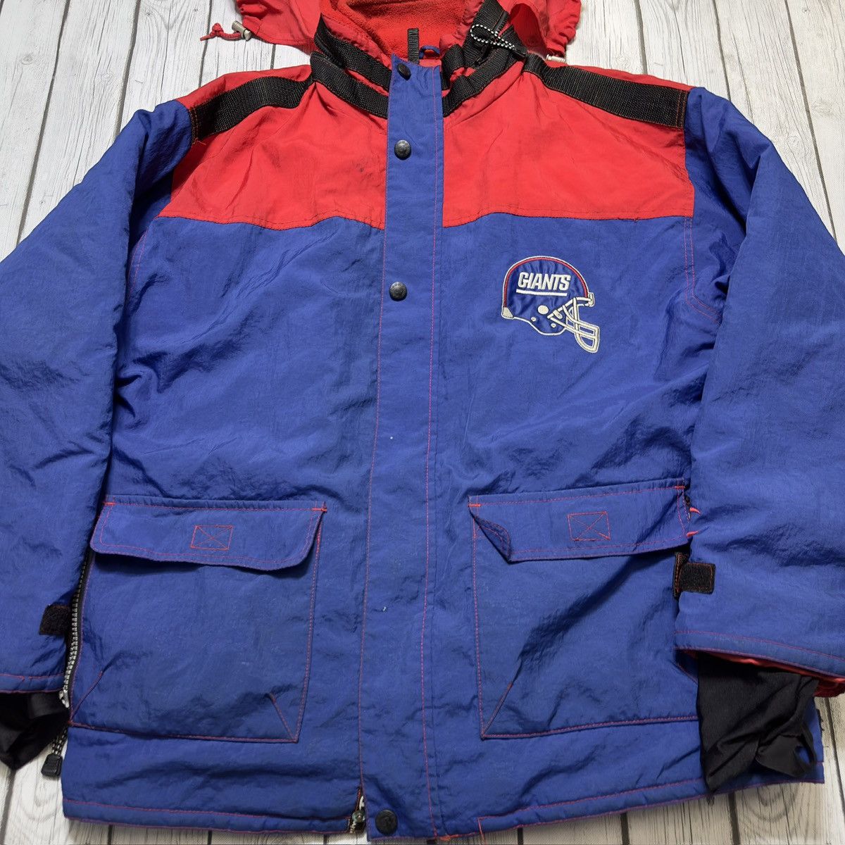 Champion Vintage New York Giants jacket Size US XXL / EU 58 / 5 - 3 Thumbnail