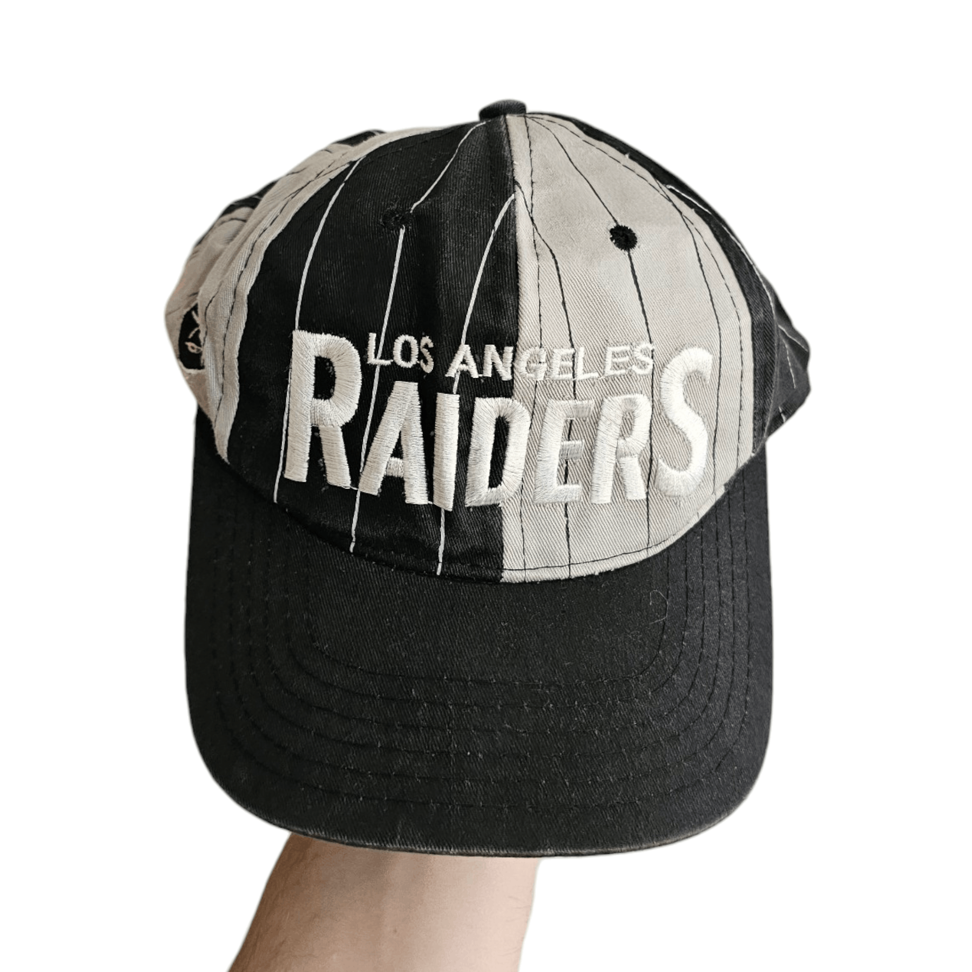 NFL × Vintage Los Angeles Raiders Pinstripe Snapback Size ONE SIZE - 2 Thumbnail
