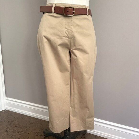 Prada Prada Straight Leg Cotton Crop Capri Pants - 8 / Medium Size 30" / US 8 / IT 44 - 13 Thumbnail