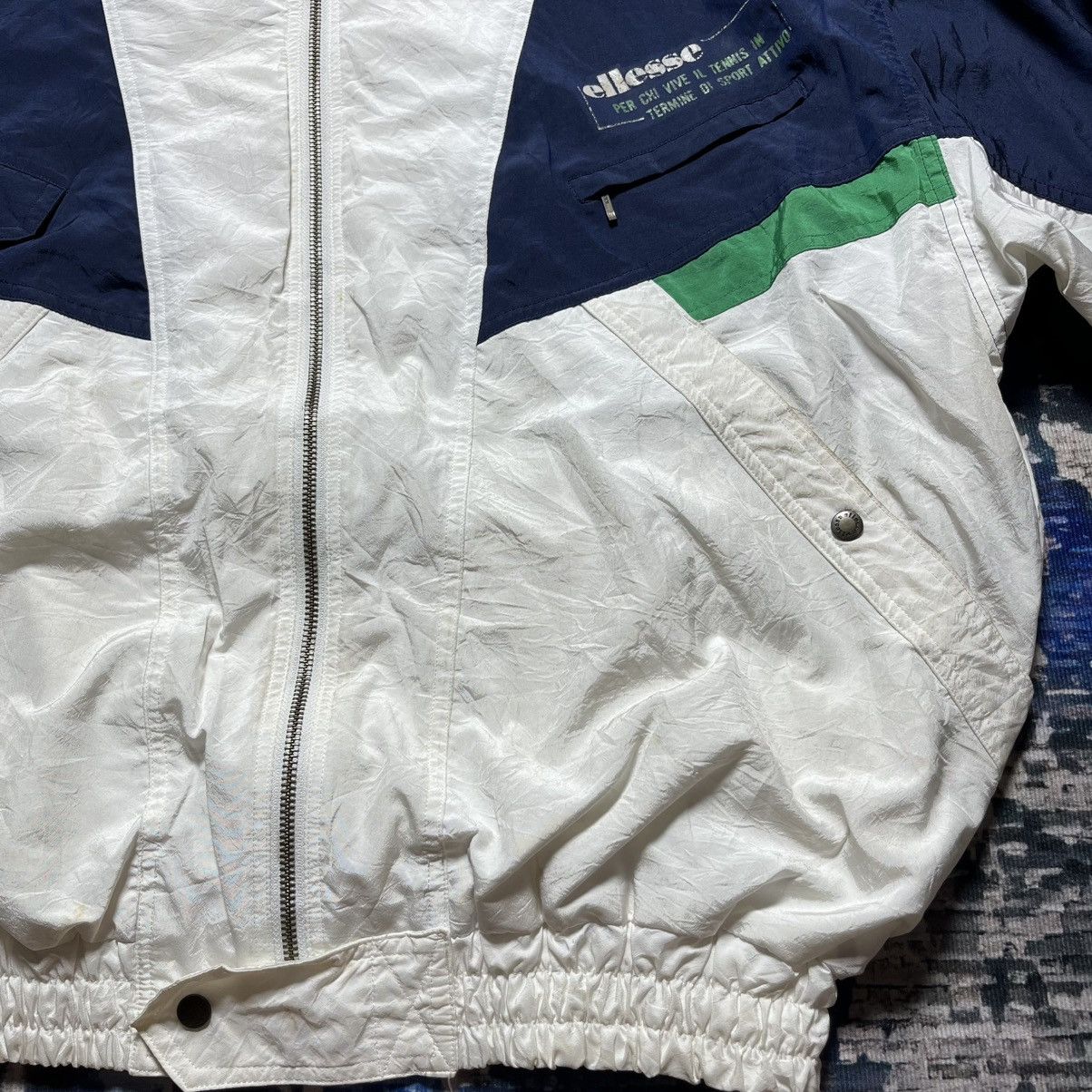 Ellesse 🔥Vintage Ellesse Zipper Jacket Japan 90s Size US XXL / EU 58 / 5 - 7 Thumbnail