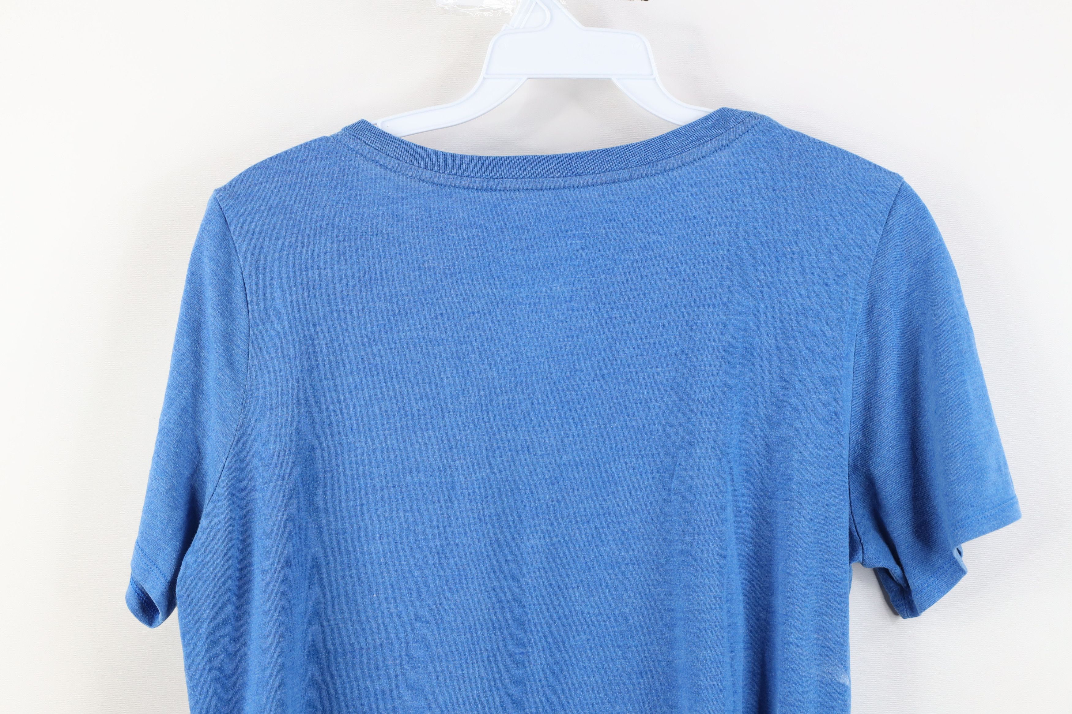Nike Nike Athletic Cut Detroit Lions Football V-Neck T-Shirt Blue Size L / US 10 / IT 46 - 15 Thumbnail