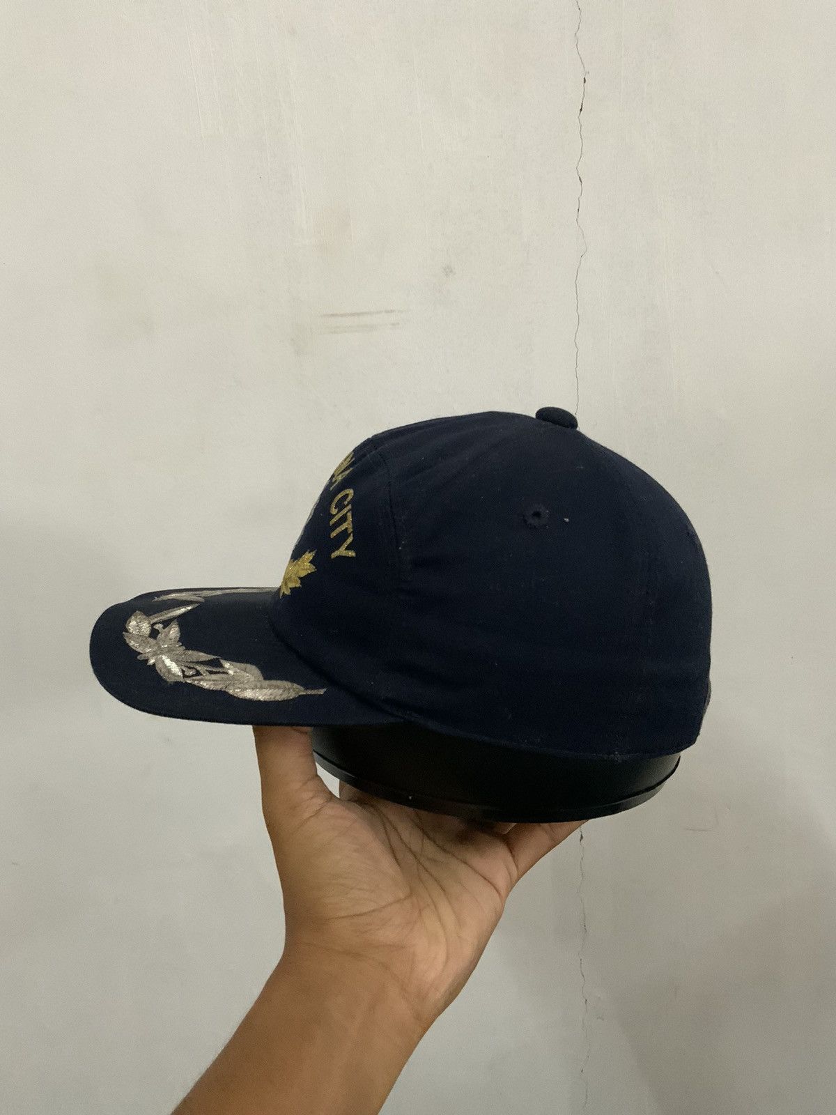 Japanese Brand Kagoshima City Indigo Vintage Hat Size ONE SIZE - 2 Thumbnail