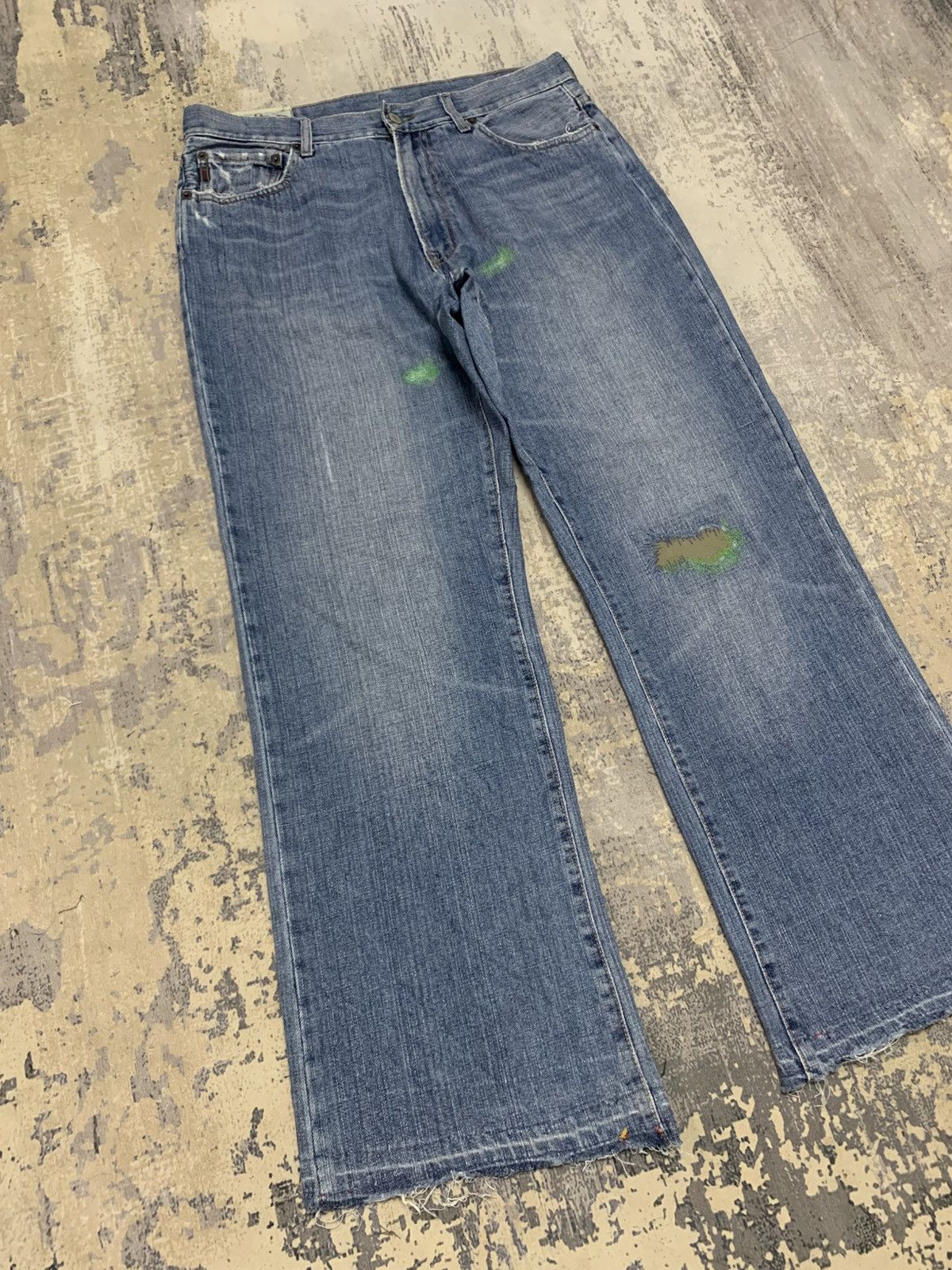 Abercrombie & Fitch Vintage Abercrombie & Fitch Baggy Denim Jean Pants W33x30 Size US 33 - 4 Thumbnail