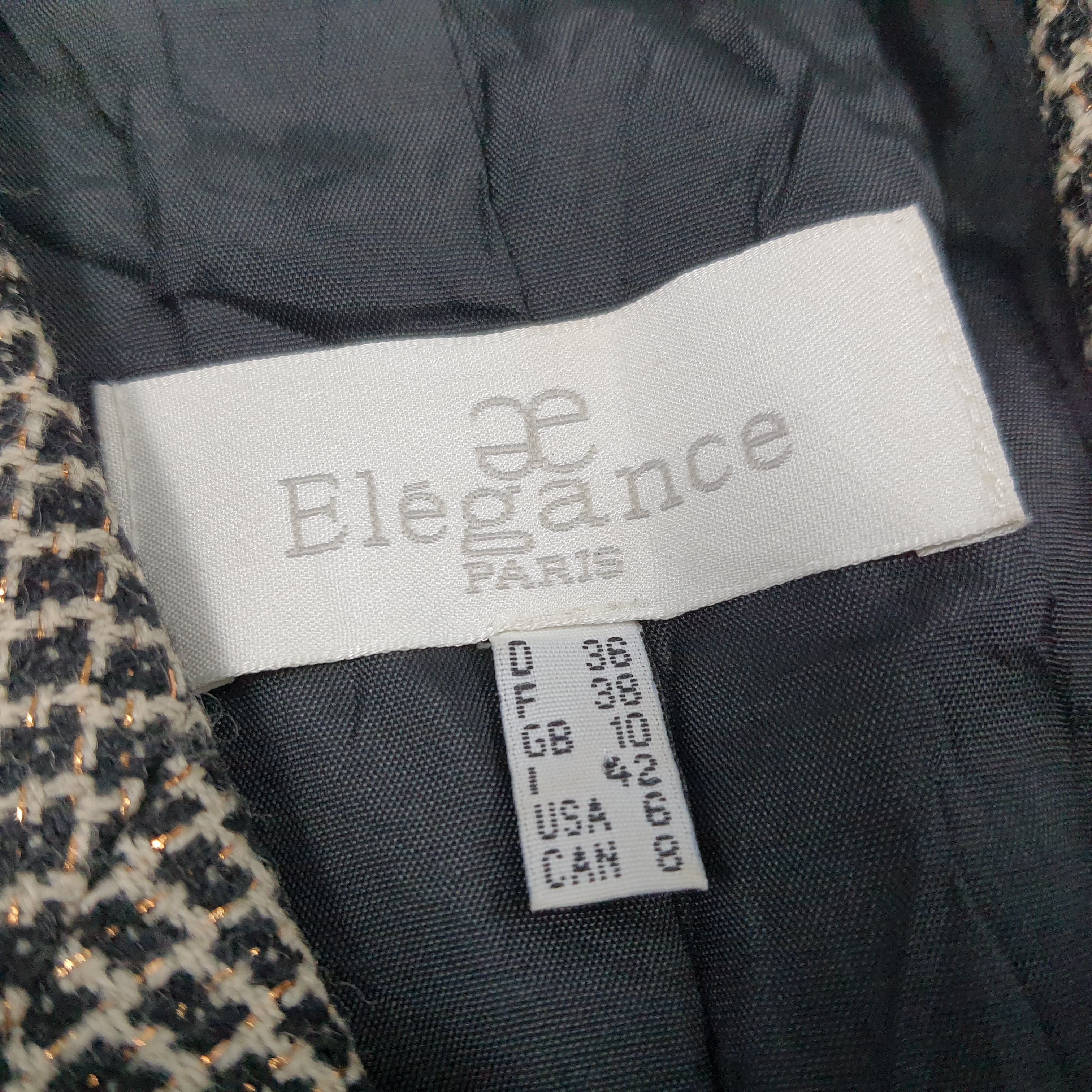 Designer × Vintage Vintage Elegance Paris Formal Luxury Blazer Size M / US 6-8 / IT 42-44 - 4 Thumbnail