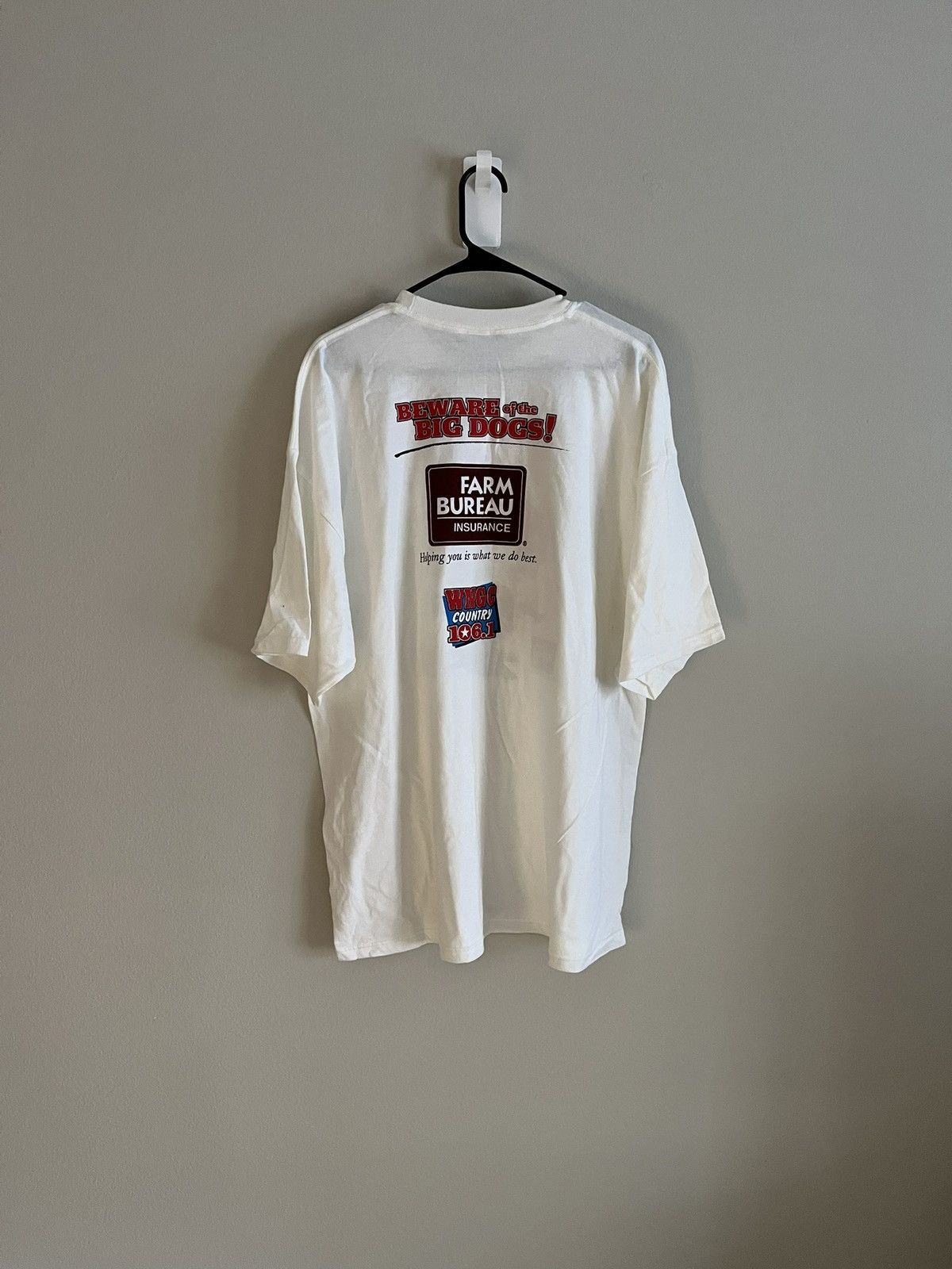 Vintage Vintage 'Beware of the Bulldogs' Tee Size US XXL / EU 58 / 5 - 2 Thumbnail