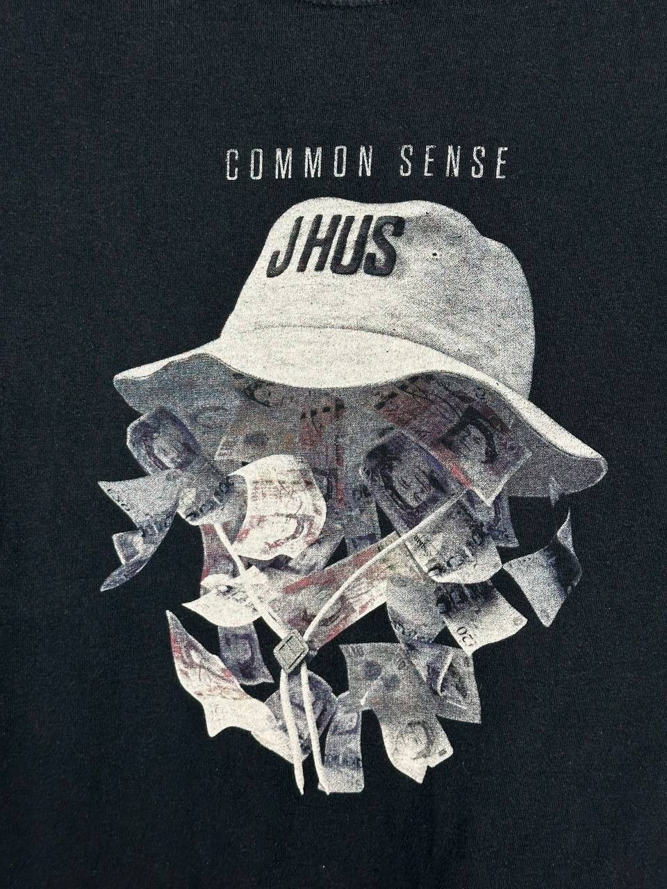 Rap Tees 2017 Tour J Hus Common Sense Vintage UK Rap T Shirt Size US L / EU 52-54 / 3 - 4 Thumbnail