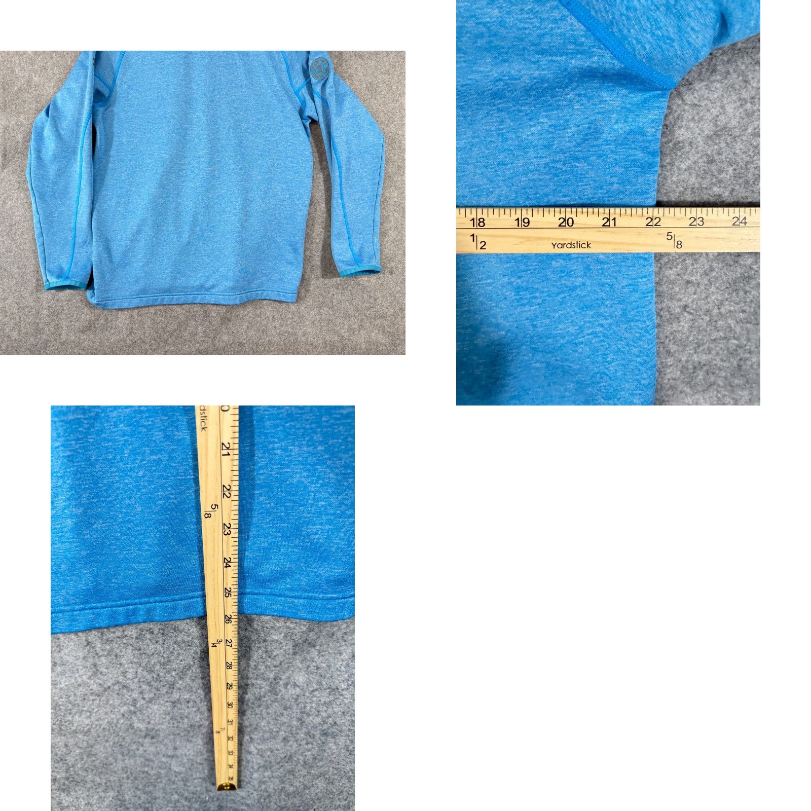 Under Armour Under Armour Golf Sweatshirt Mens M Blue 1/4 Zip Embroidered Coldgear Pullover Size US M / EU 48-50 / 2 - 9 Thumbnail