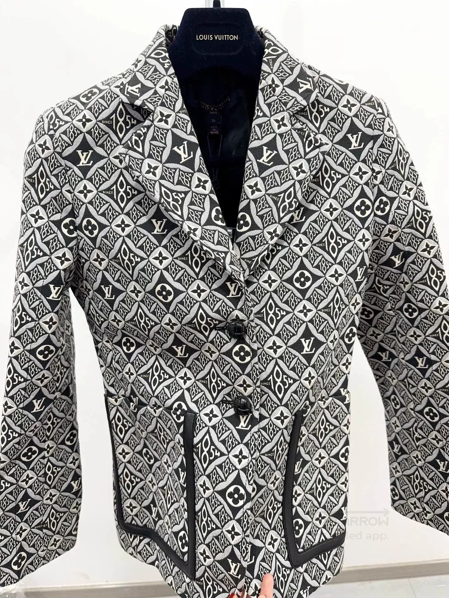 Louis Vuitton LV 1854 Suit Jacket. Size US M / EU 48-50 / 2 - 2 Thumbnail