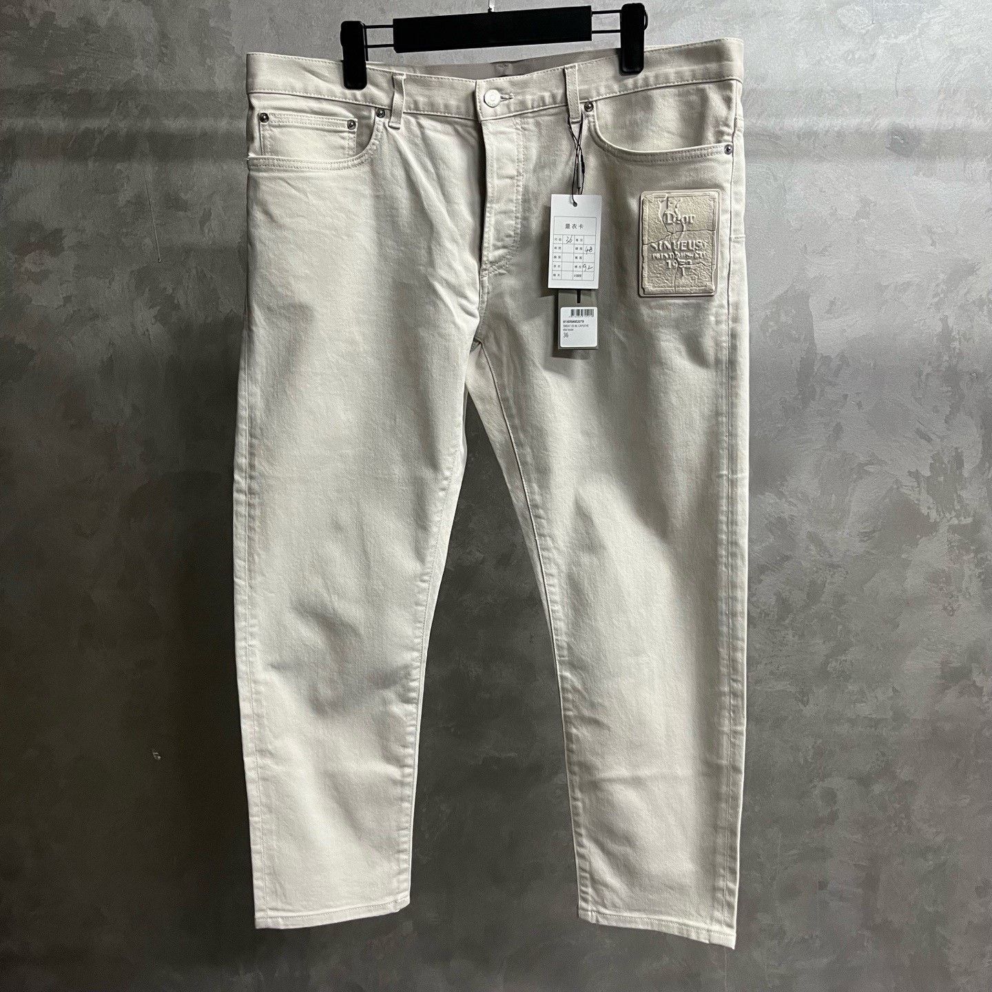 Dior Dior Casual Denim White Denim Jeans 32 Men Size US 32 / EU 48 - 1 Thumbnail