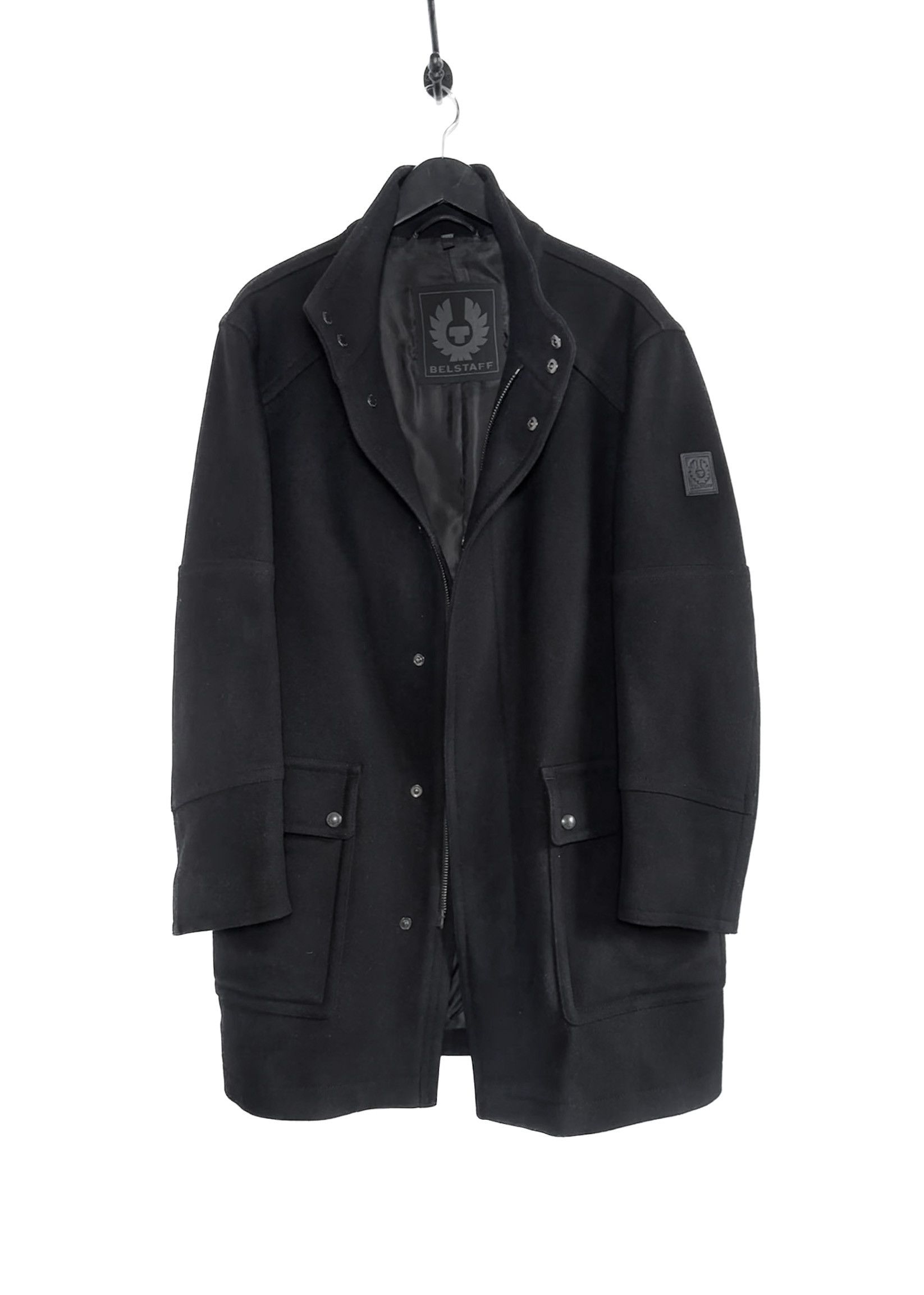 Belstaff Belstaff Black Wool Utility Coat Size US M / EU 48-50 / 2 - 4 Thumbnail
