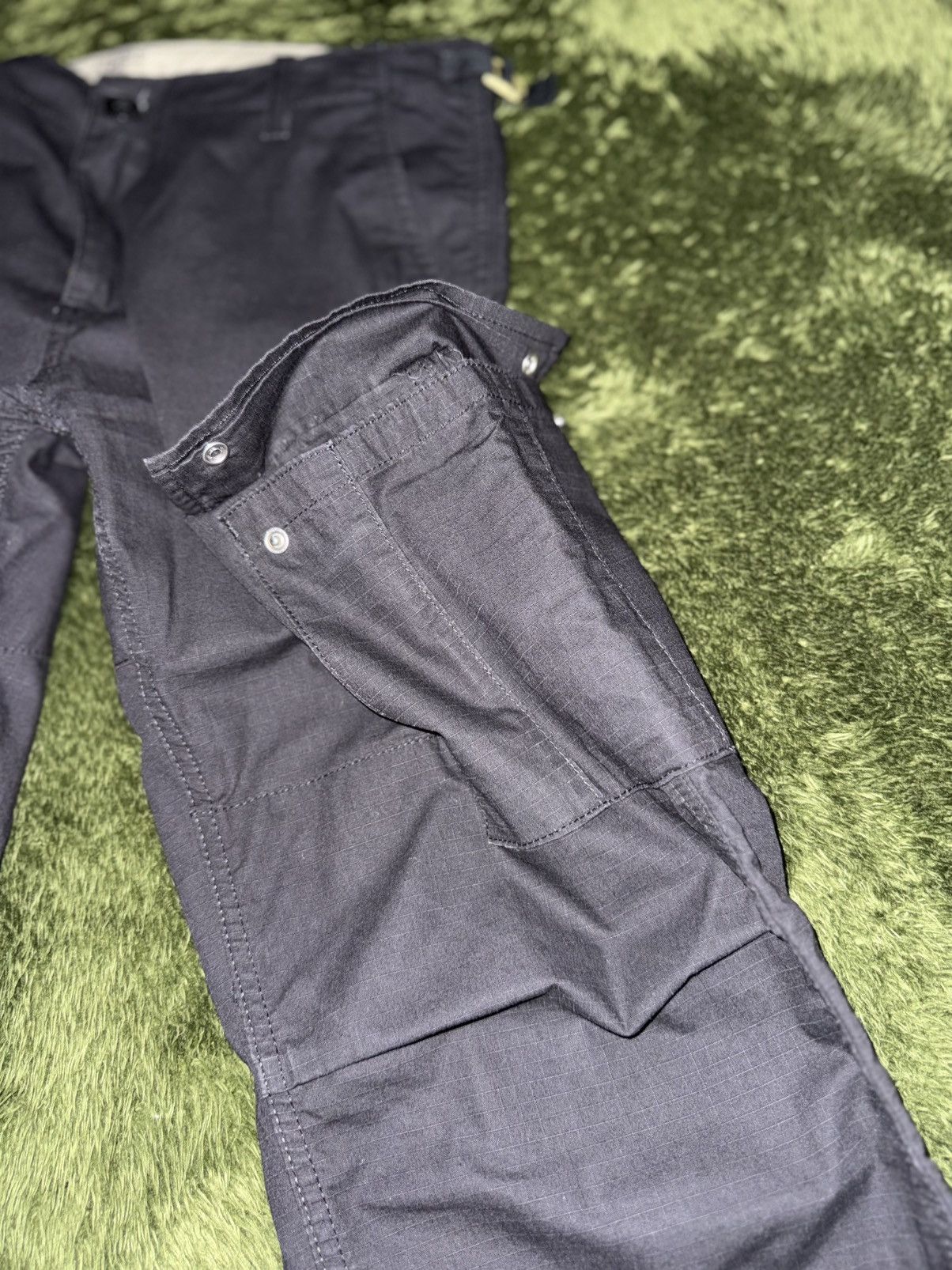 Carhartt Wip [32x32] Carhartt WIP Aviation Ripstop Cargo Pants Black Size US 32 / EU 48 - 6 Thumbnail