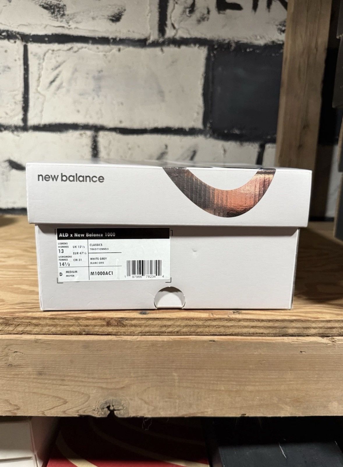 Aime Leon Dore × New Balance New Balance 1000 Aime Leon Dore White M1000AC1 Mens Size 13 Size US 13 / EU 46 - 11 Thumbnail