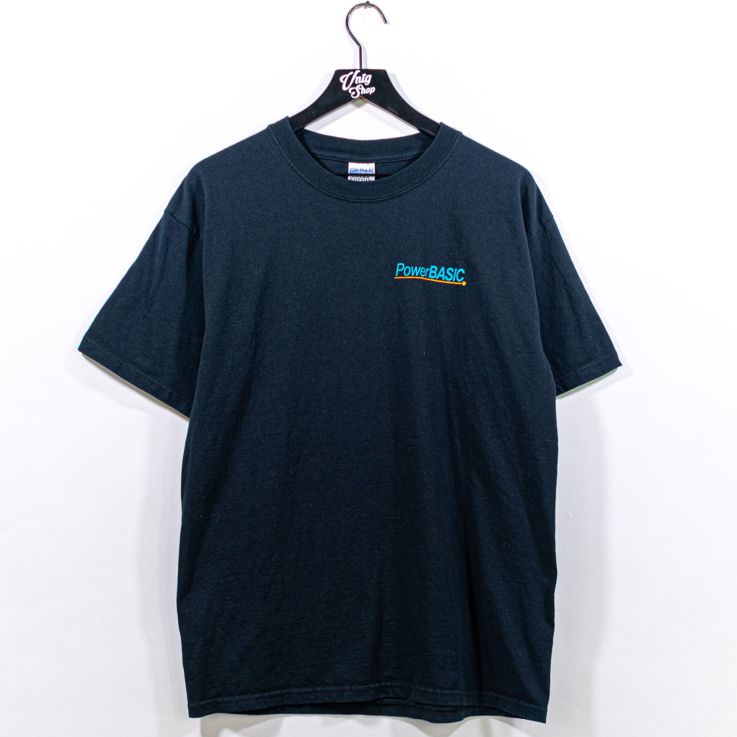 Gildan Power Basic 1.0 Software T-Shirt Y2K VTG Computer Tech Size US L / EU 52-54 / 3 - 2 Thumbnail