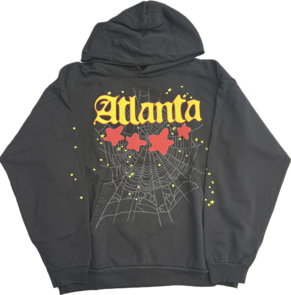 A*S様 Sp5der Atlanta パーカー　ブラック Sp5der】スパイダー Atlanta ブラック ロゴ スター フーディ (SP5DER