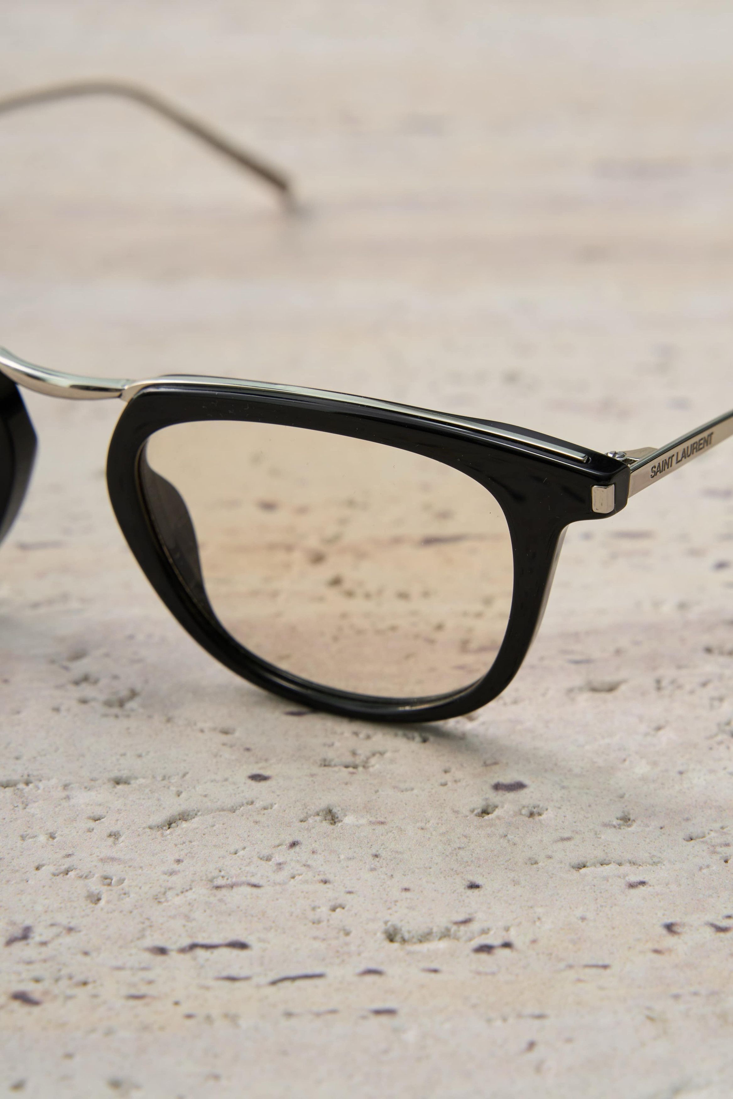 Saint Laurent Paris SAINT LAURENT SL 753 003 BLACK YELLOW Size ONE SIZE - 2 Thumbnail
