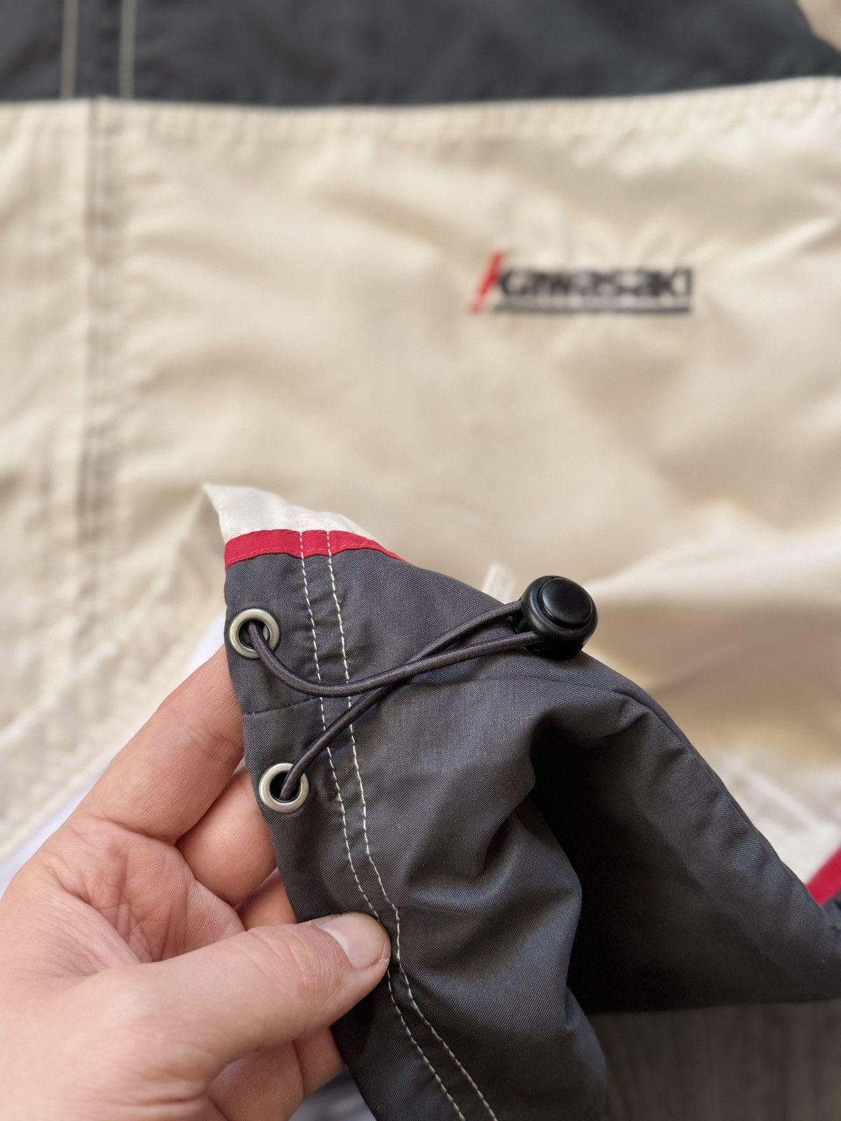 Japanese Brand Y2K Vintage Kawasaki Japanese Drill Track Top Size US M / EU 48-50 / 2 - 4 Thumbnail