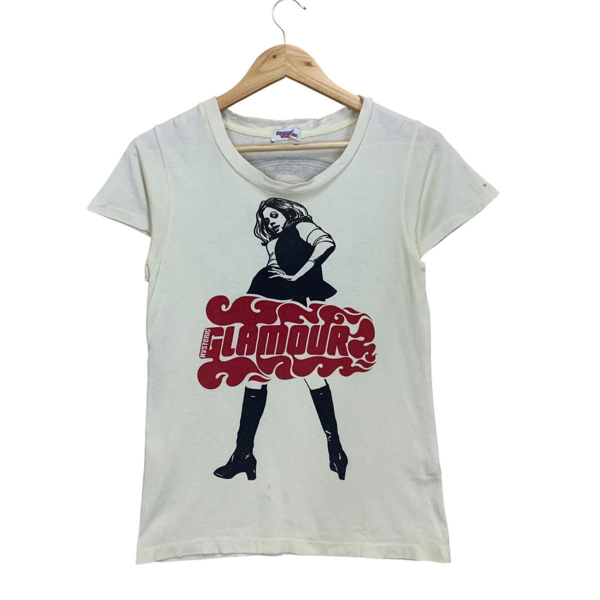 Vintage 90s Hysteric Glamour Big Logo Shortsleeve Tee