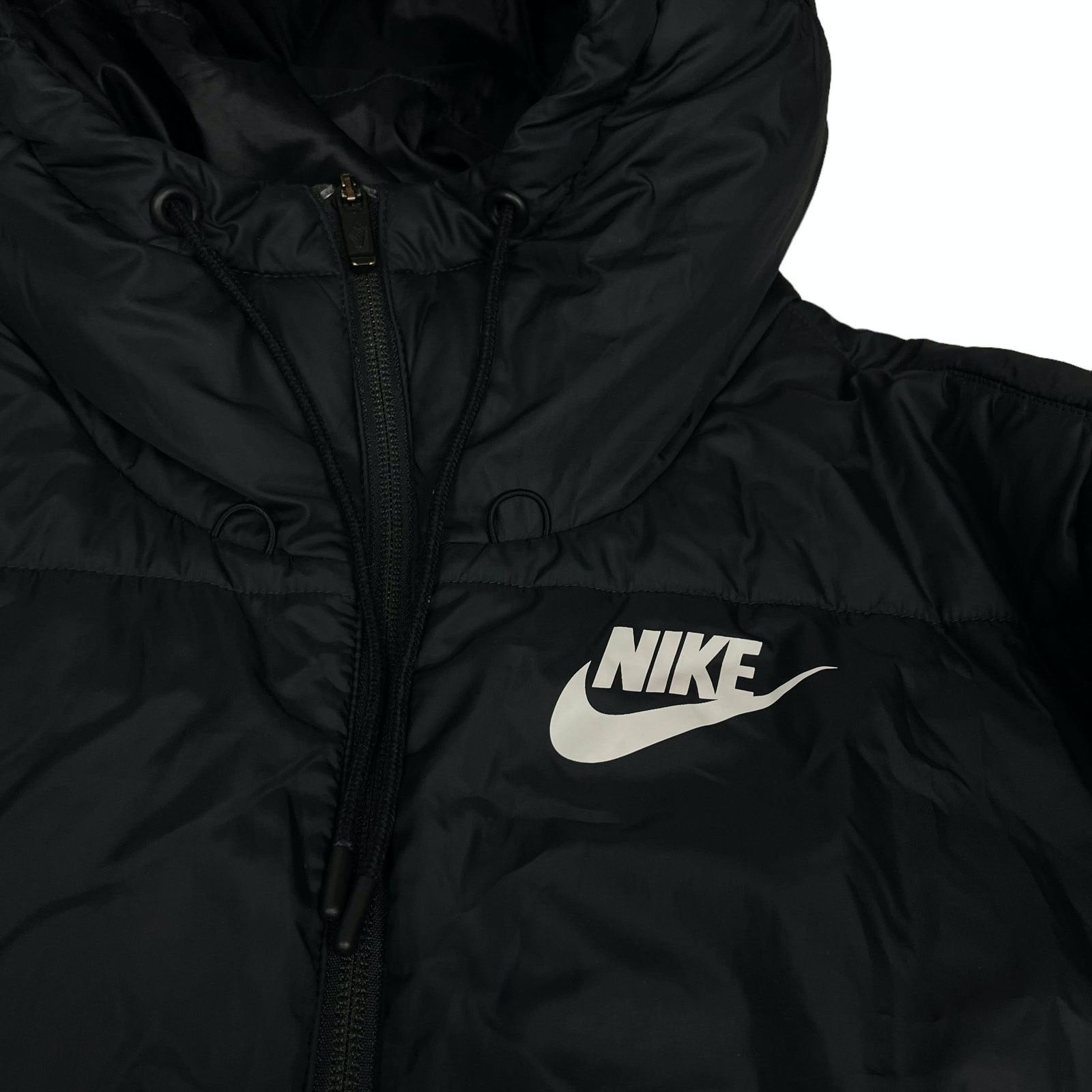 Nike Nike Women's Polyester Long Sleeve Full Zip Puffer Jacket XS Size XS / US 0-2 / IT 36-38 - 3 Thumbnail