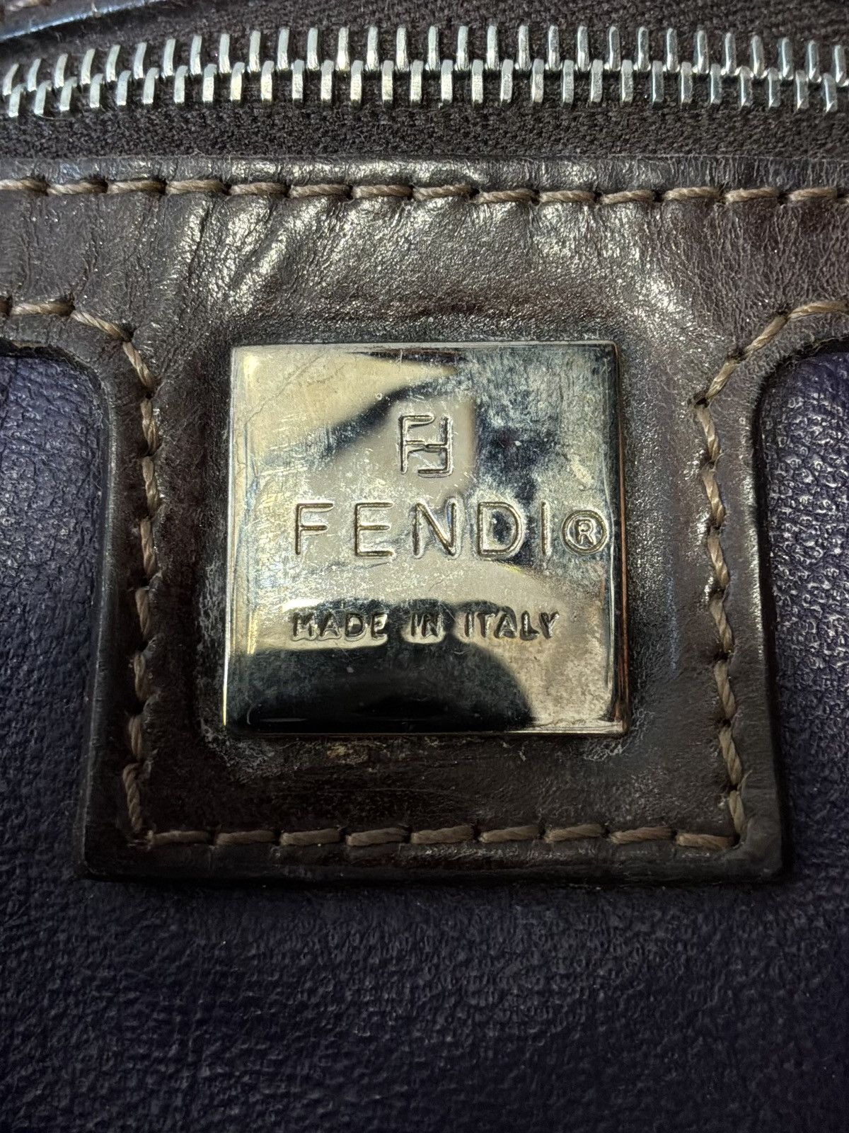 Fendi Fendi - Wool Knit - Wood - Purple Baguette Size ONE SIZE - 15 Thumbnail