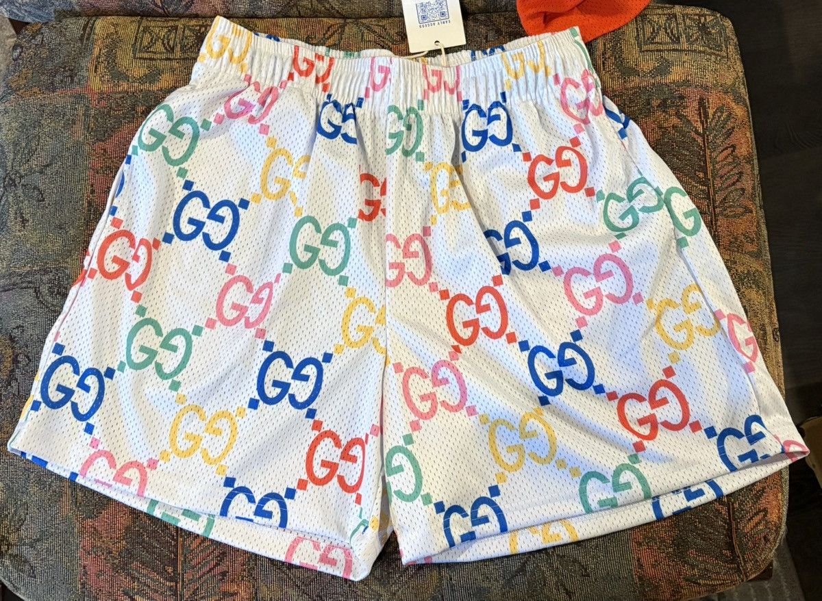Bravest Studios Bravest Studios Shorts GG White/Rainbow S DS Size US 30 / EU 46 - 1 Thumbnail