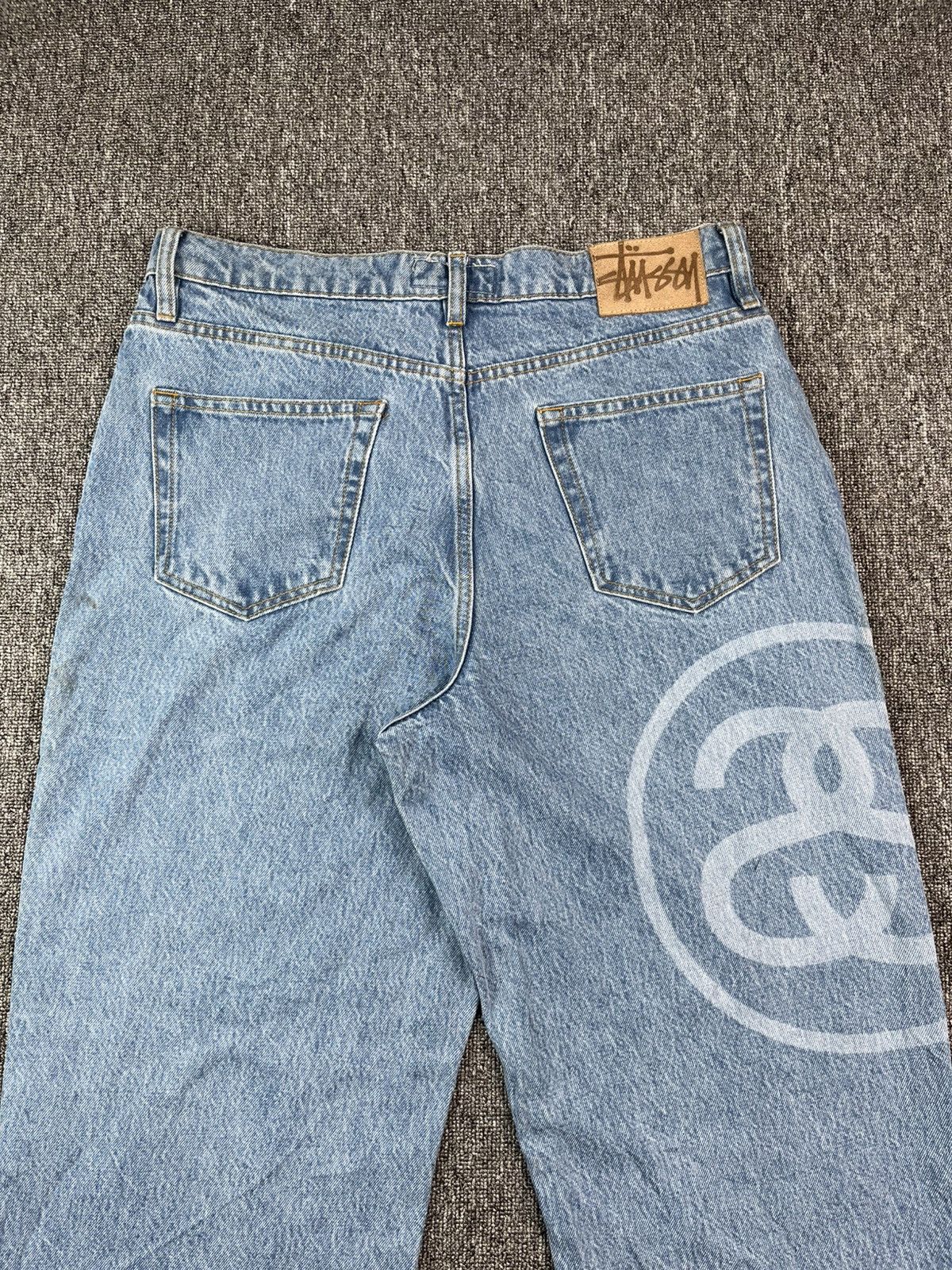 Stussy Stussy big ol double SS jeans Size US 30 / EU 46 - 4 Thumbnail