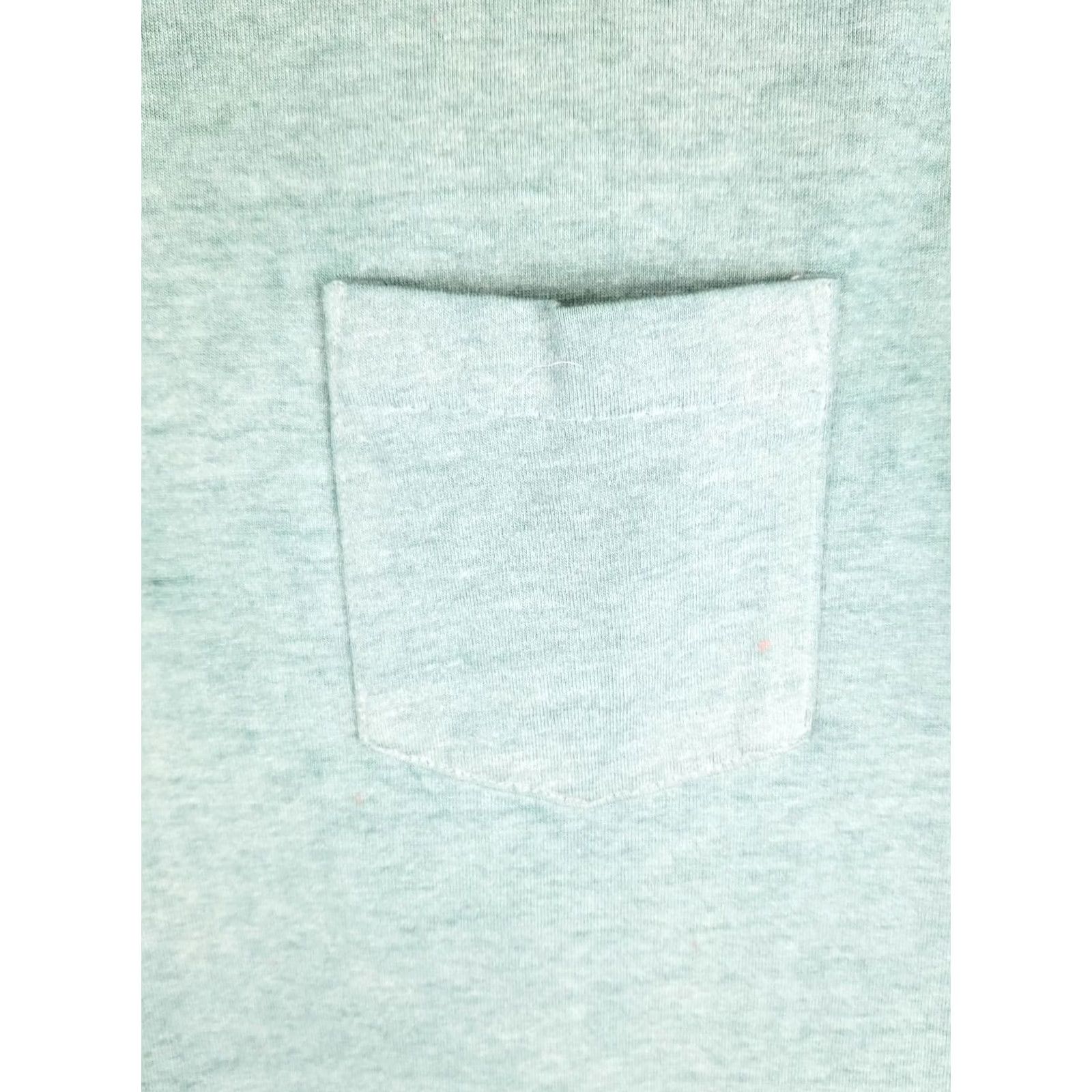 Vintage VINTAGE STANFIELD GREEN ONE POCKET T-SHIRT SZ LARGE SHIRT Men XS? Size US L / EU 52-54 / 3 - 2 Thumbnail
