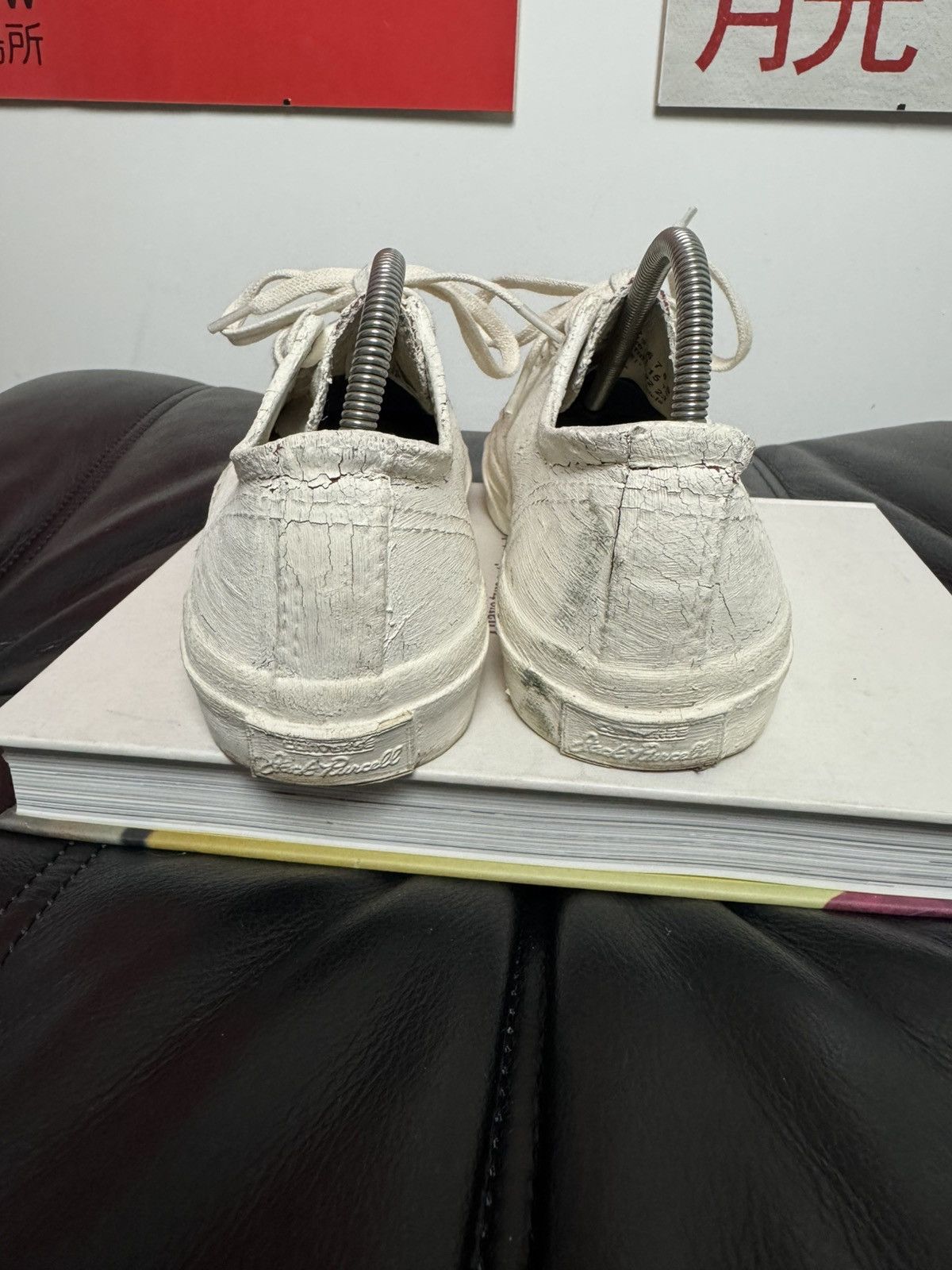 Converse × Maison Margiela Maison Margiela Converse Jack Purcell Painted Designer Rare Size US 5 / EU 37 - 6 Thumbnail
