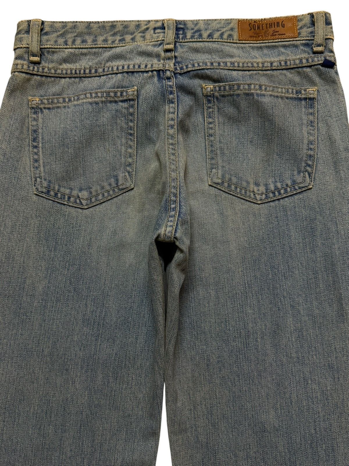 Edwin Vintage 90s Edwin Something Blue Mud Wash Wide Leg Flared Size 28" / US 6 / IT 42 - 4 Thumbnail